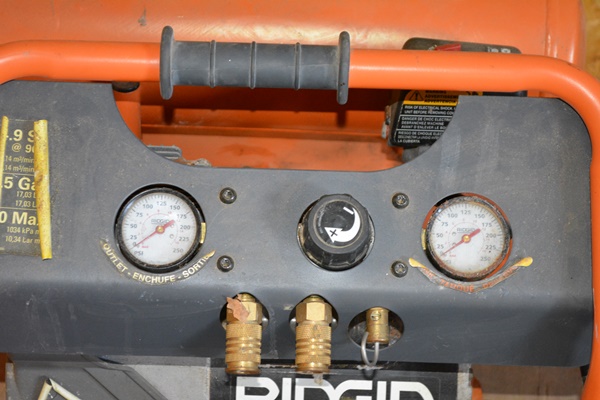 Ridgid Air Compressor, #OF45150A