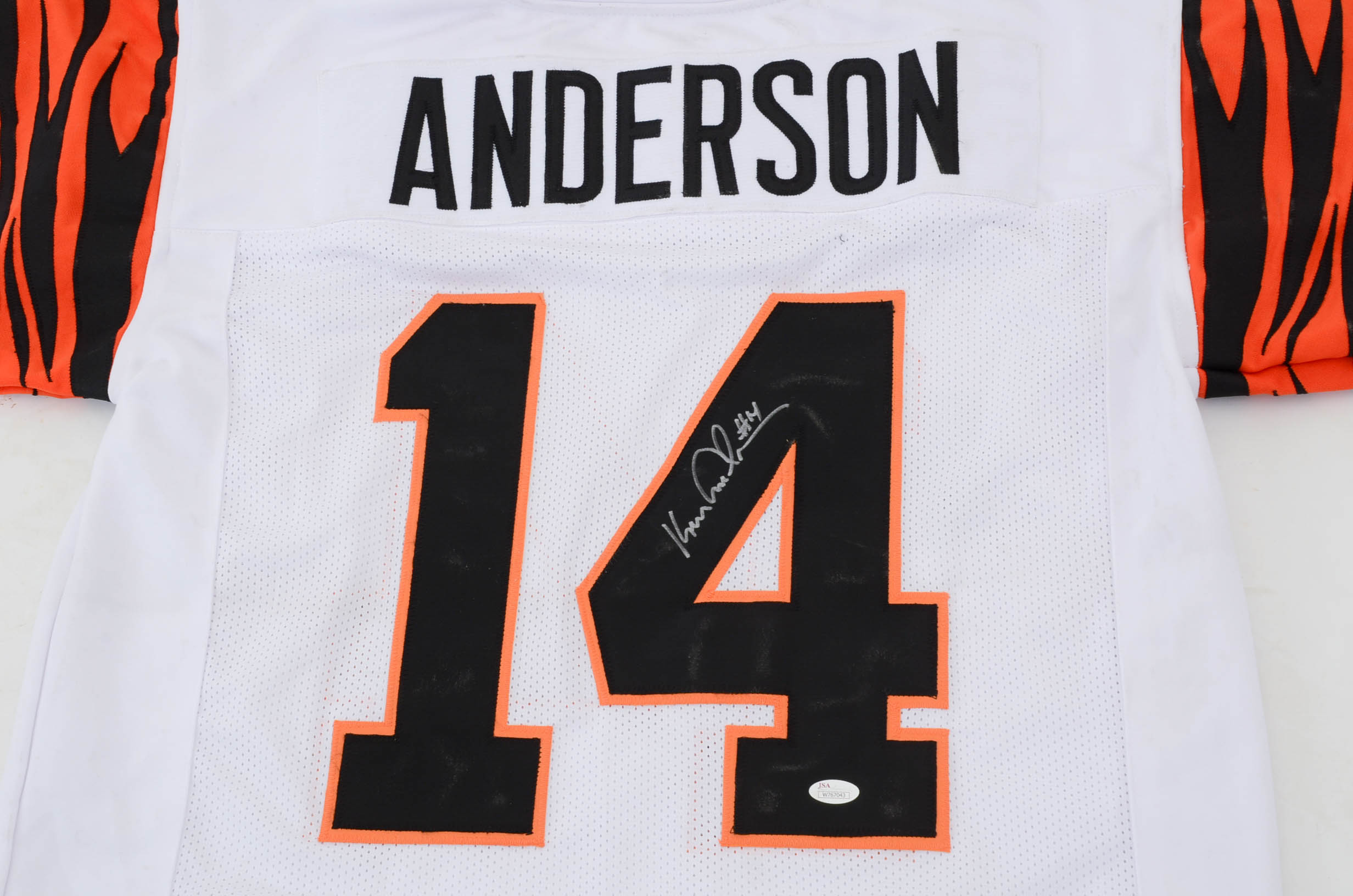 Ken Anderson Signed Bengals Jersey