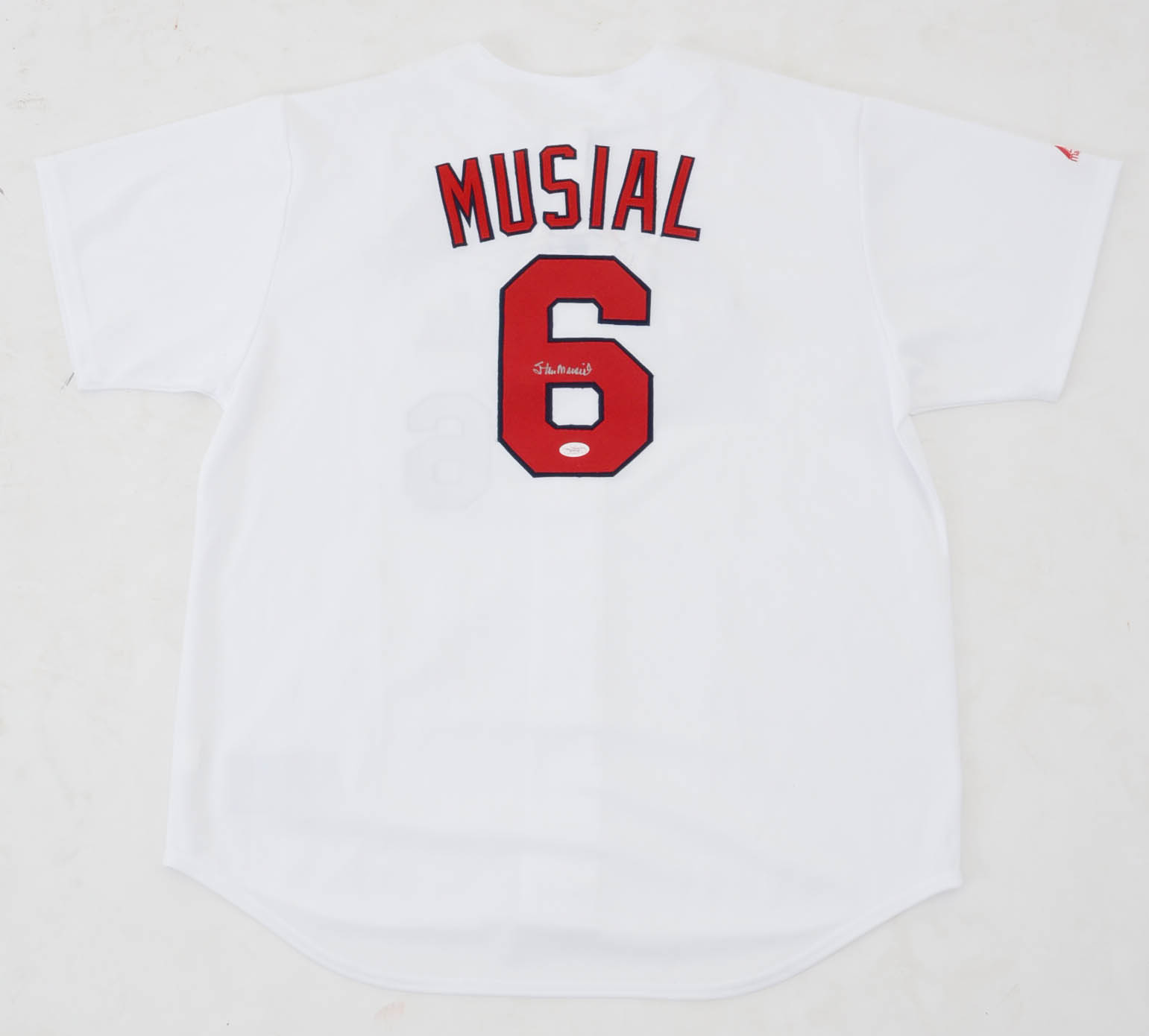 Stan Musial Signed Cardinals Jersey