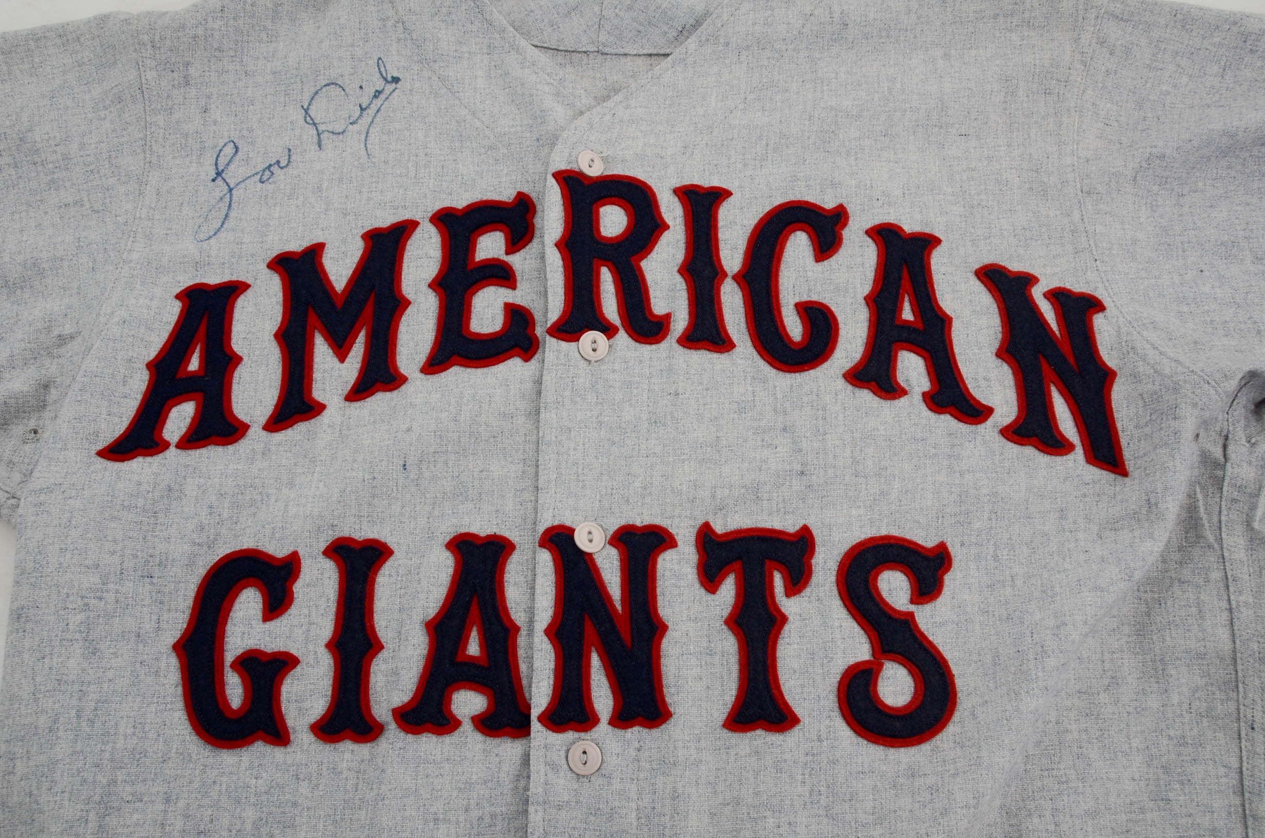 Lou Dials Signed Jersey  David E. Carter Collection