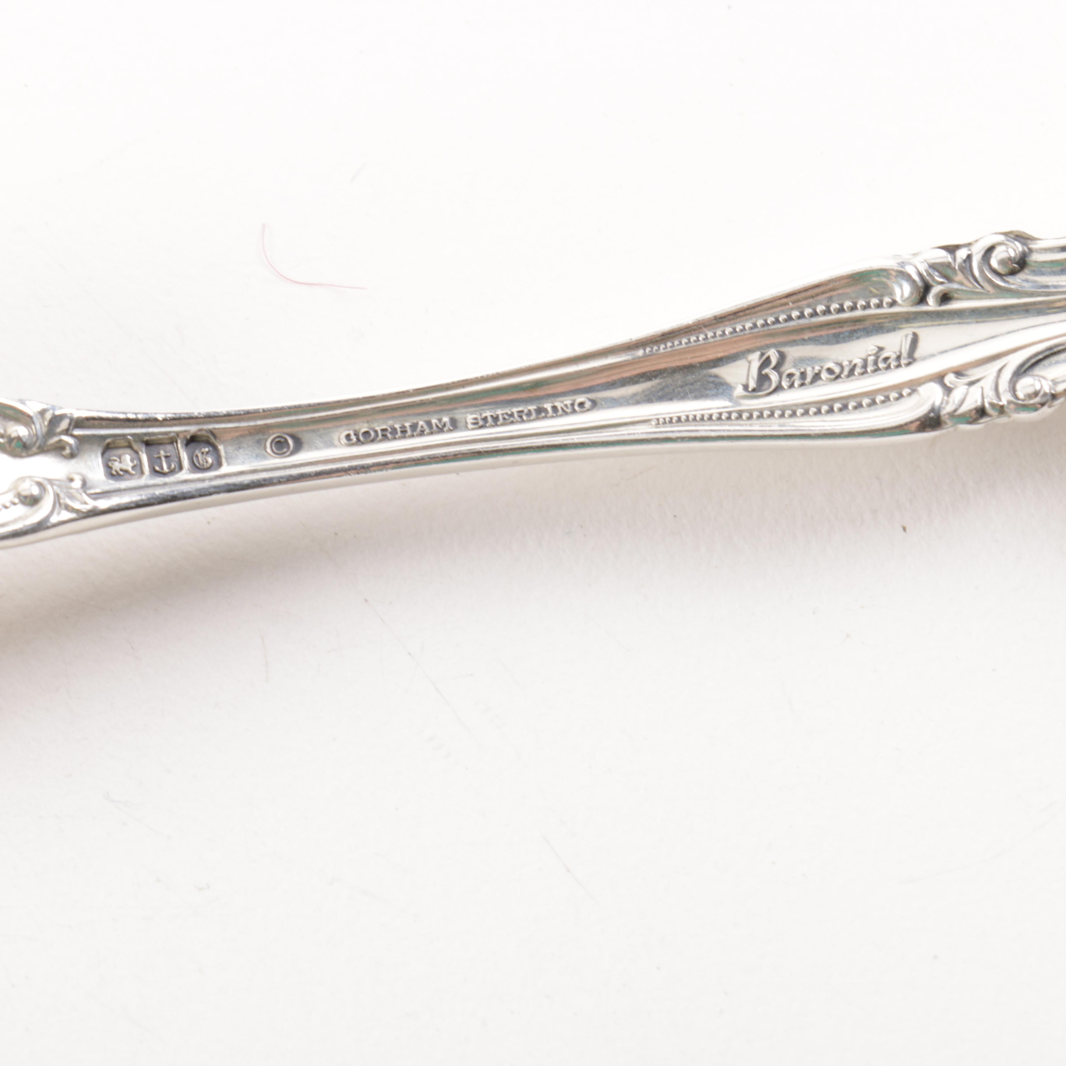 Gorham "Baronial-New" Sterling Flatware