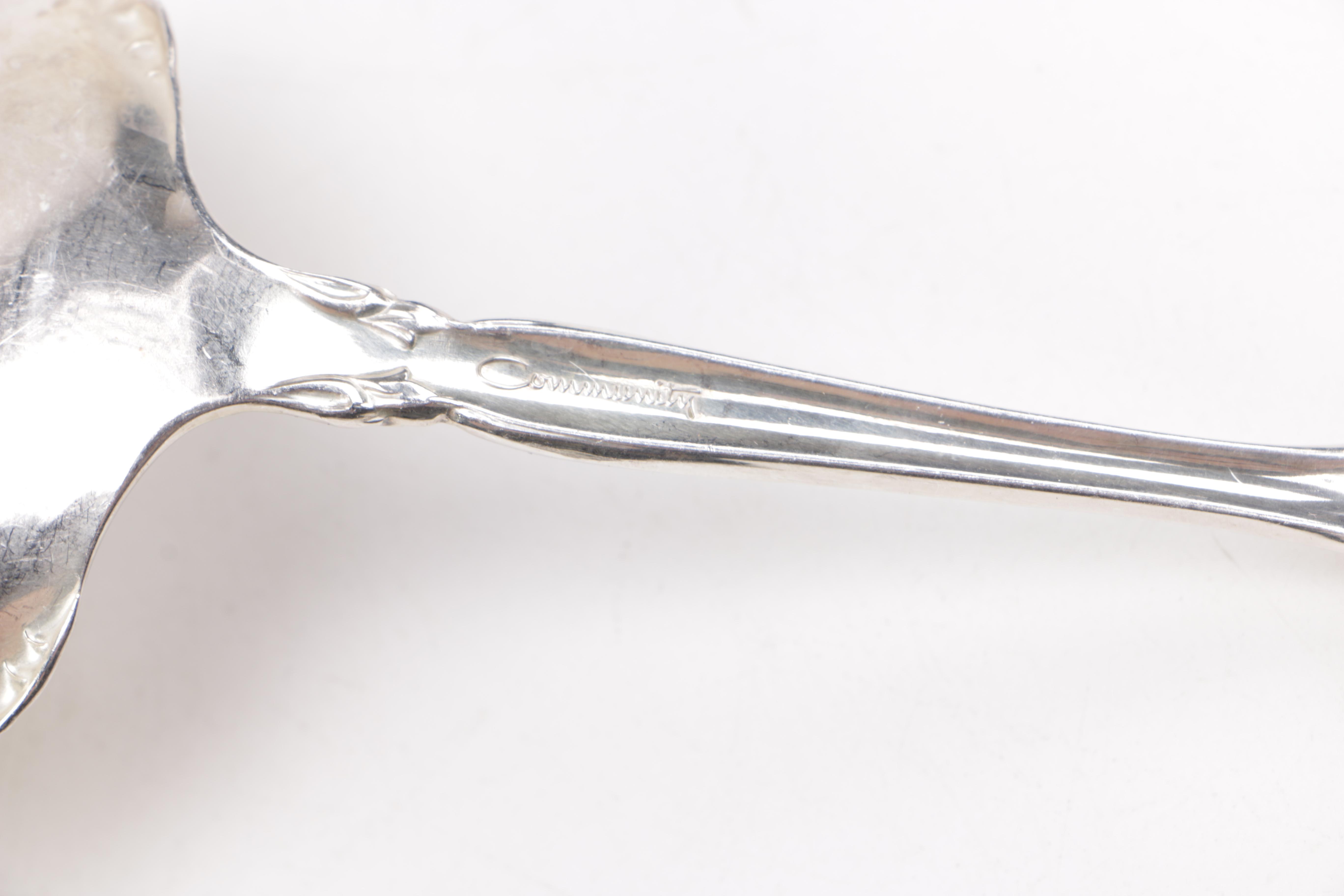Silver Plate Flatware Including Lunt Silversmiths