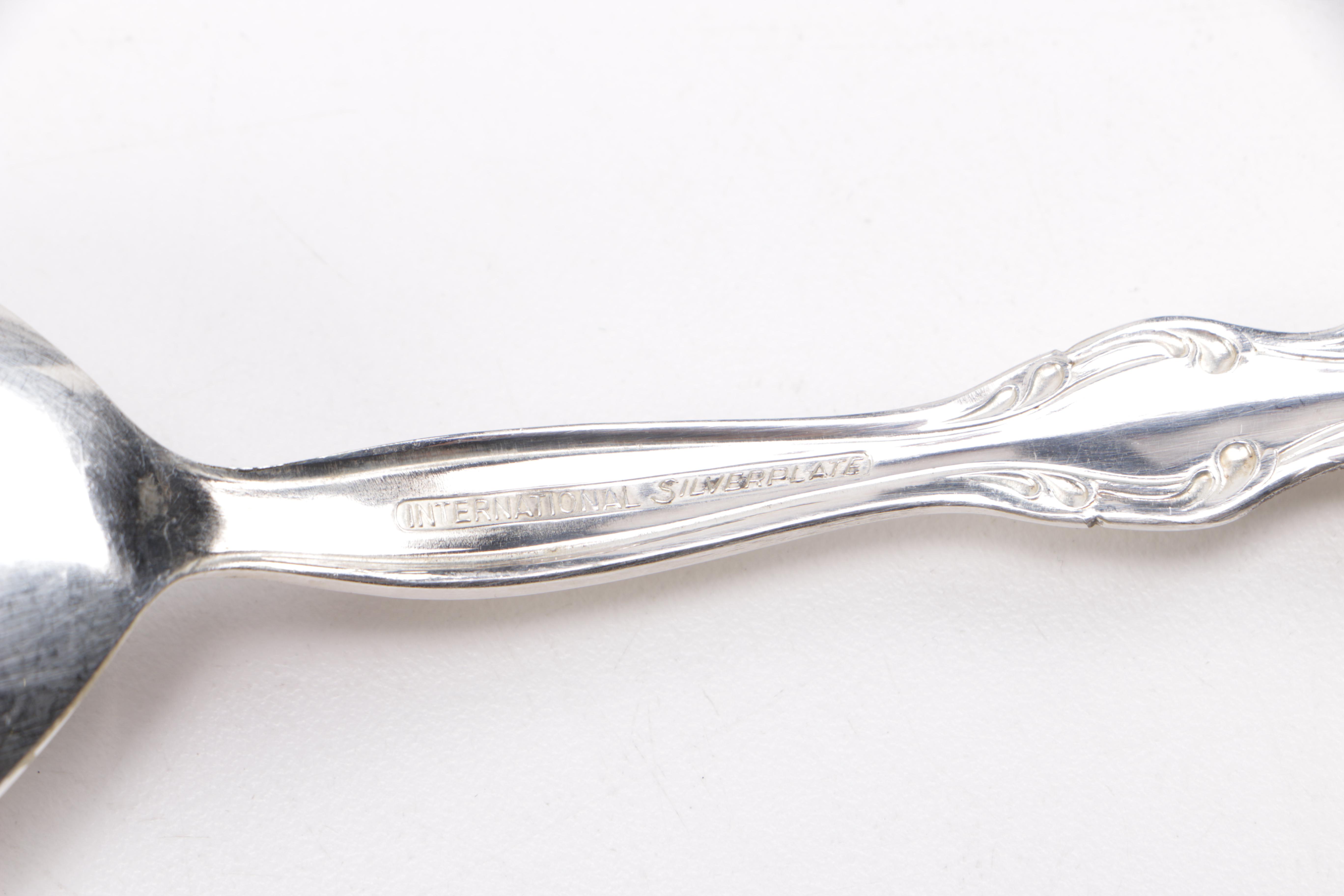 Silver Plate Flatware Including Lunt Silversmiths