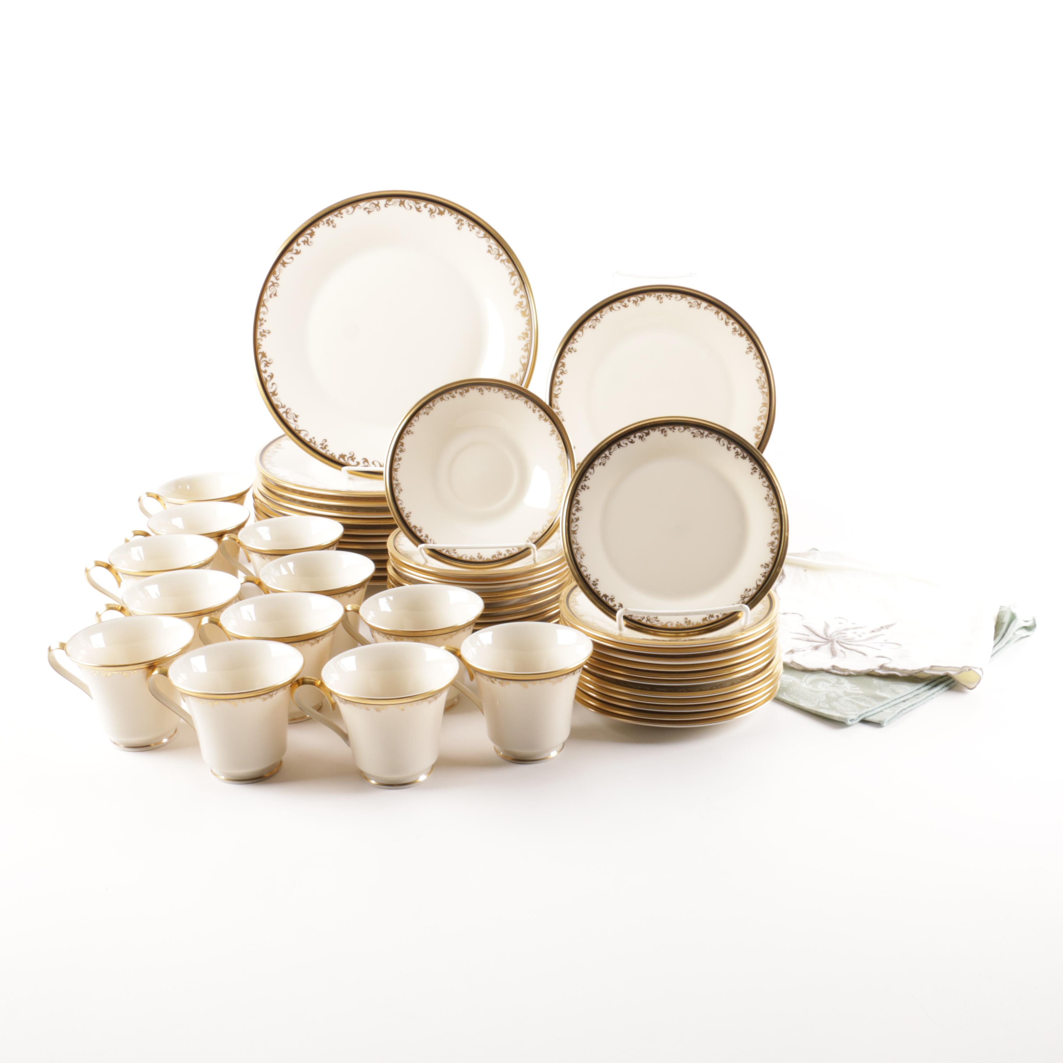 Twelve Lenox "Eclipse" Place Settings