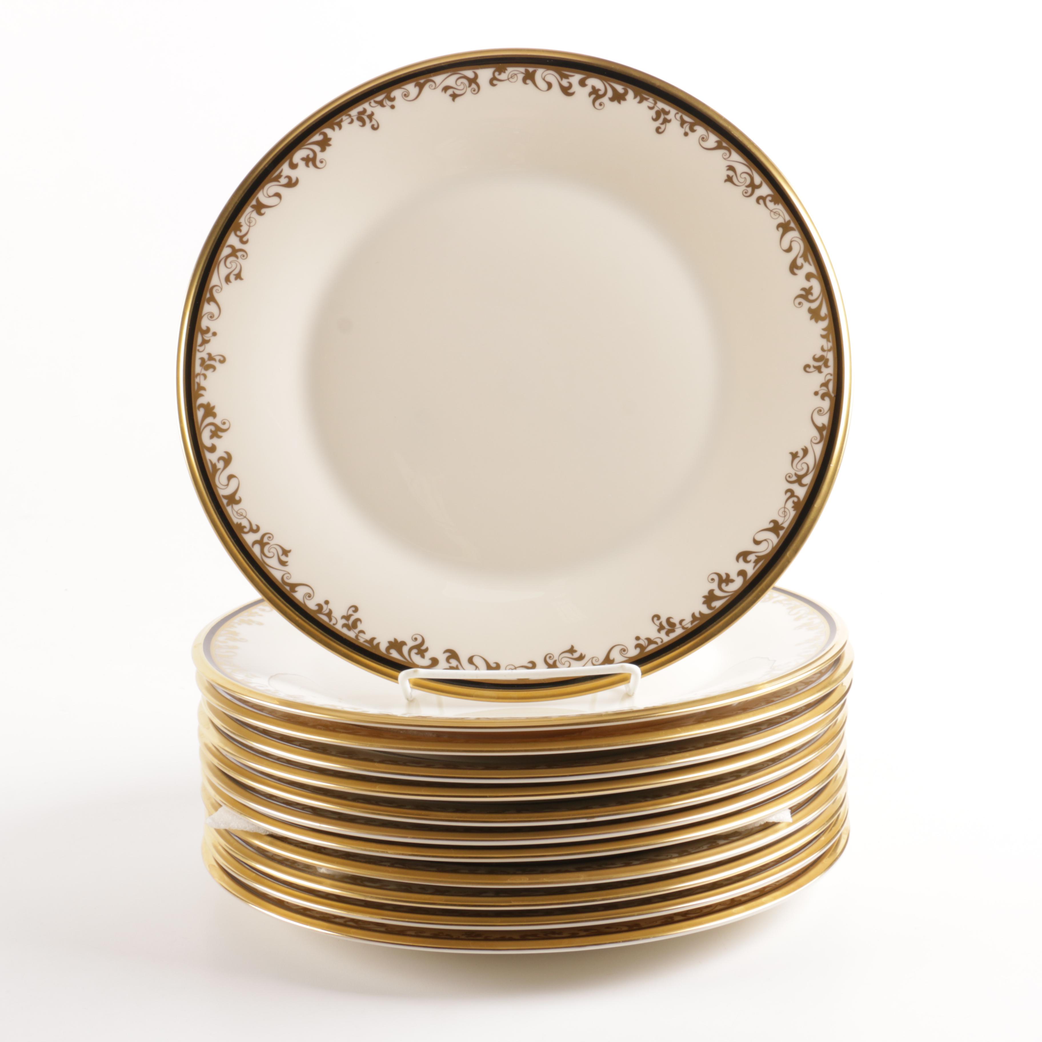 Twelve Lenox "Eclipse" Place Settings