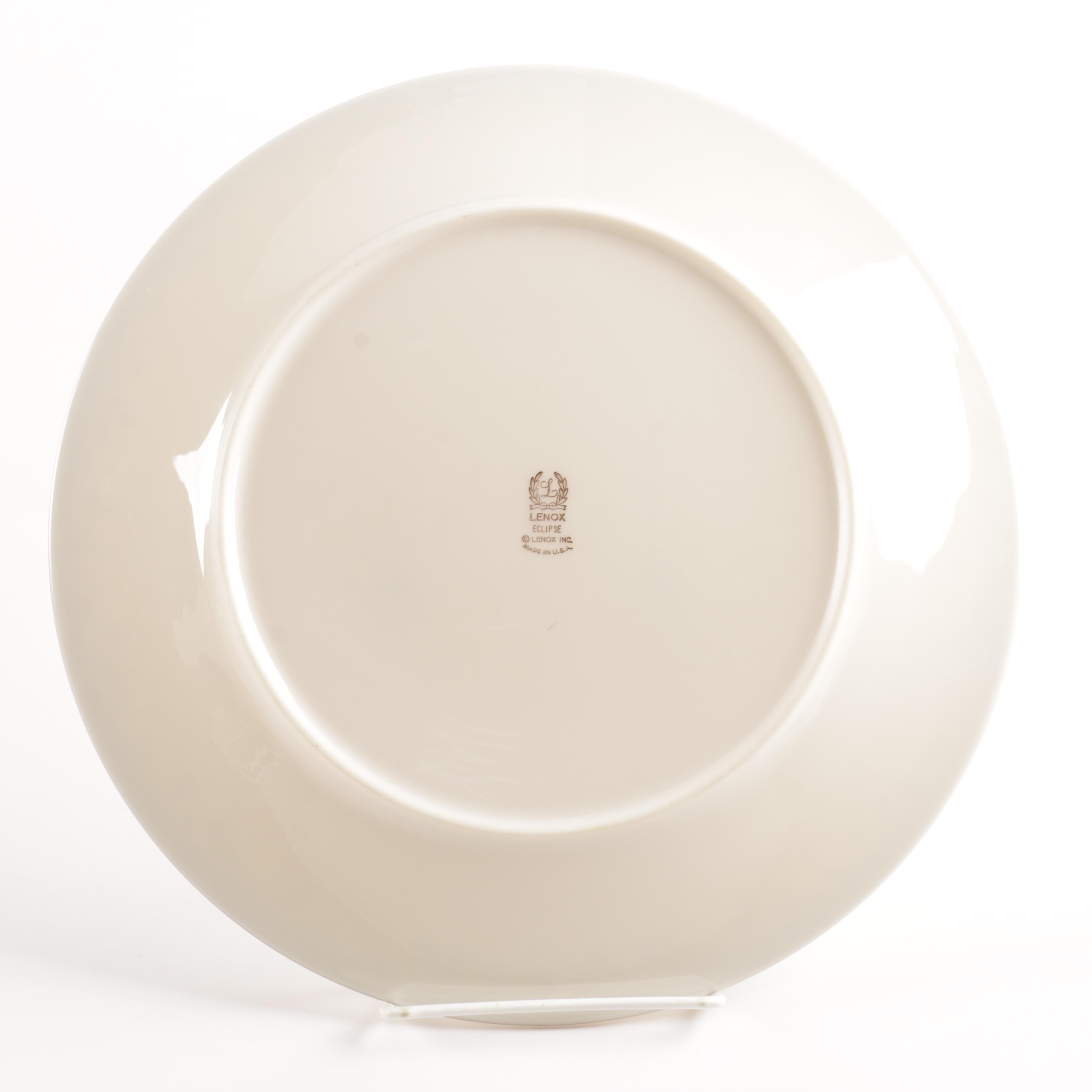 Twelve Lenox "Eclipse" Place Settings
