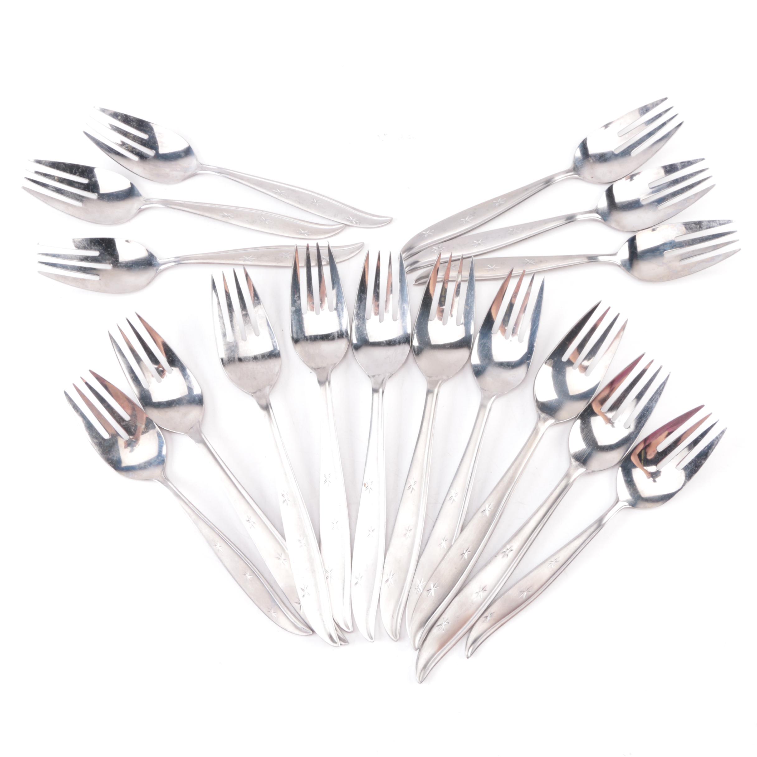 National Silver Co. "Starette" Stainless Flatware