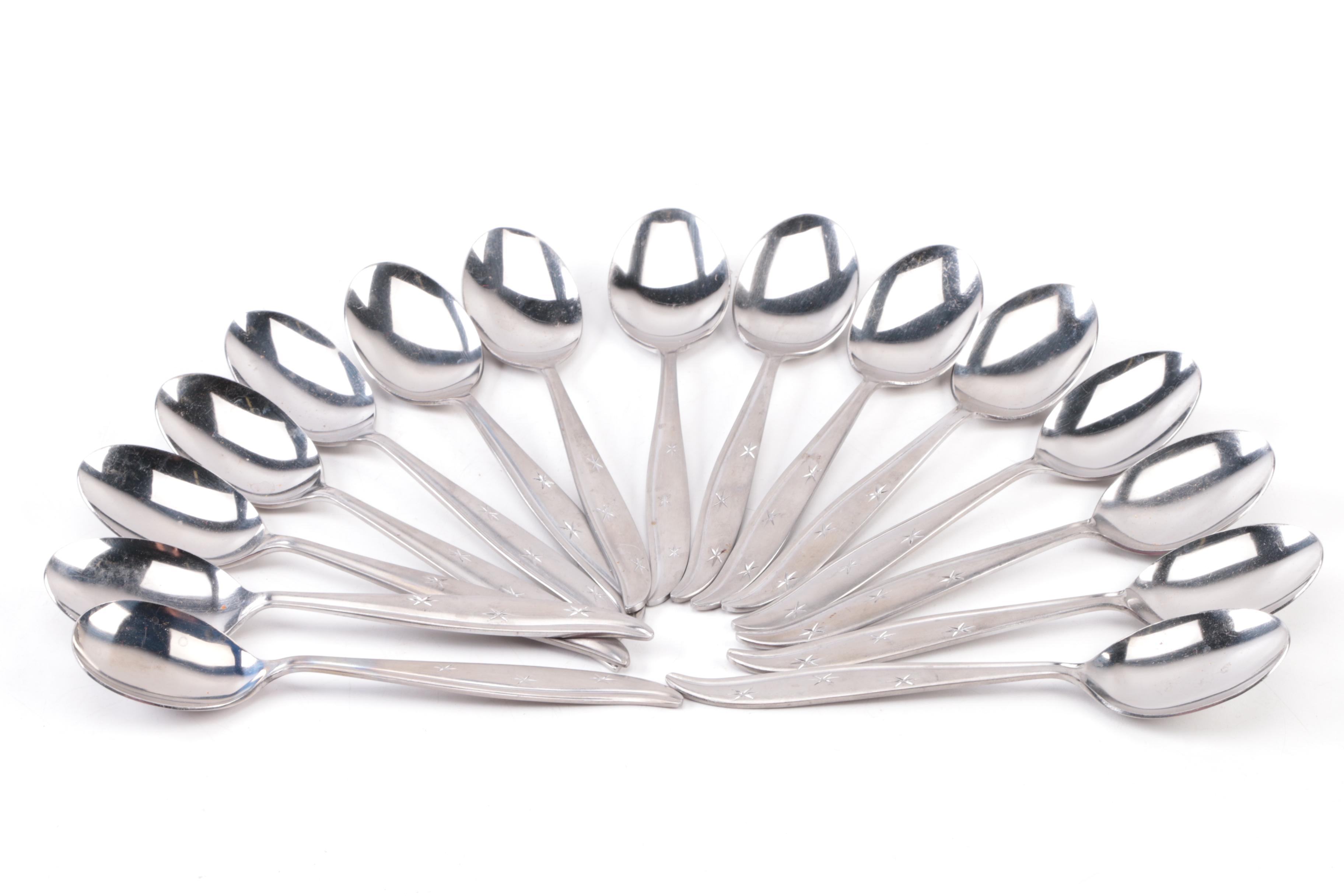 National Silver Co. "Starette" Stainless Flatware
