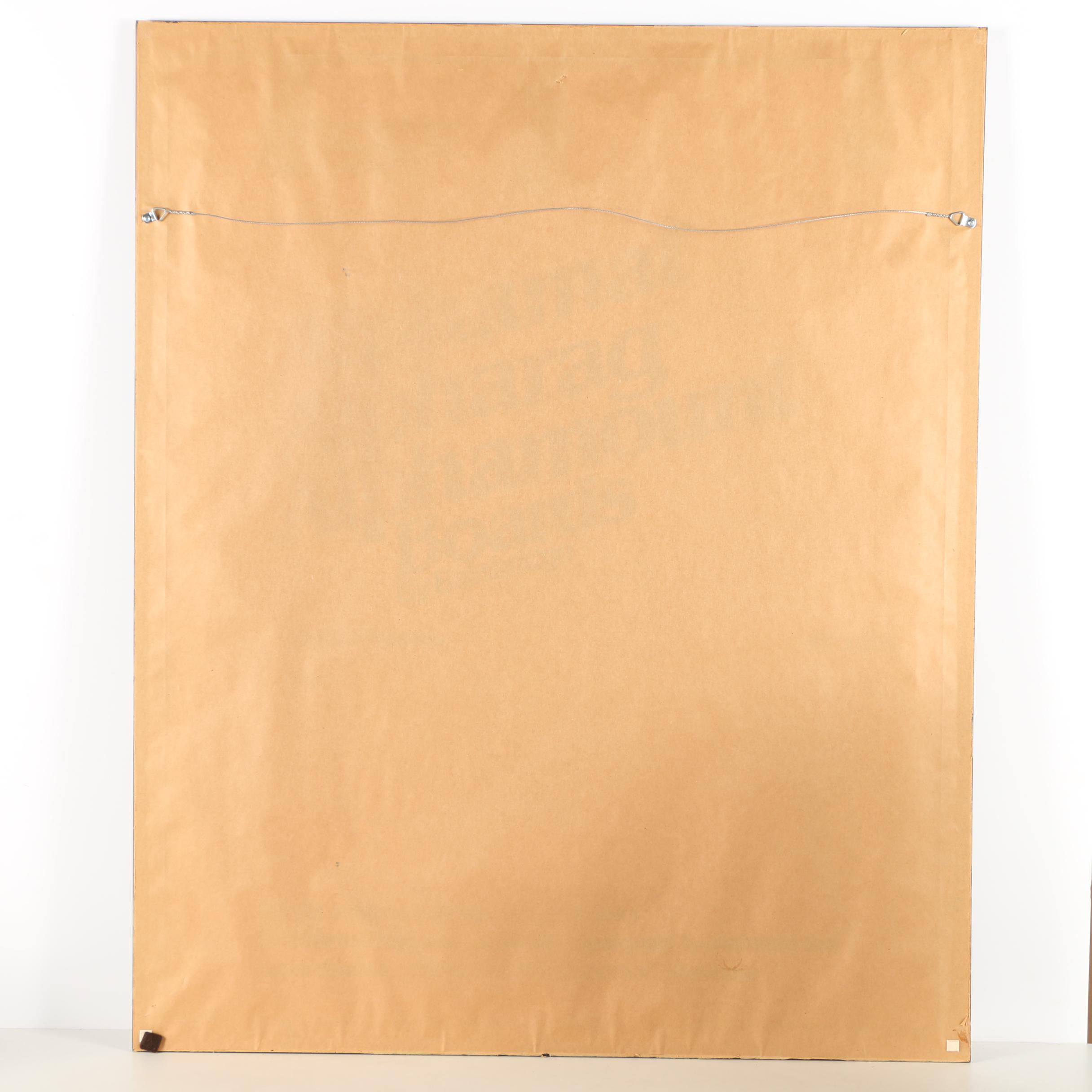 Robin Morris Limited Edition Lithograph on Paper "Rivals"