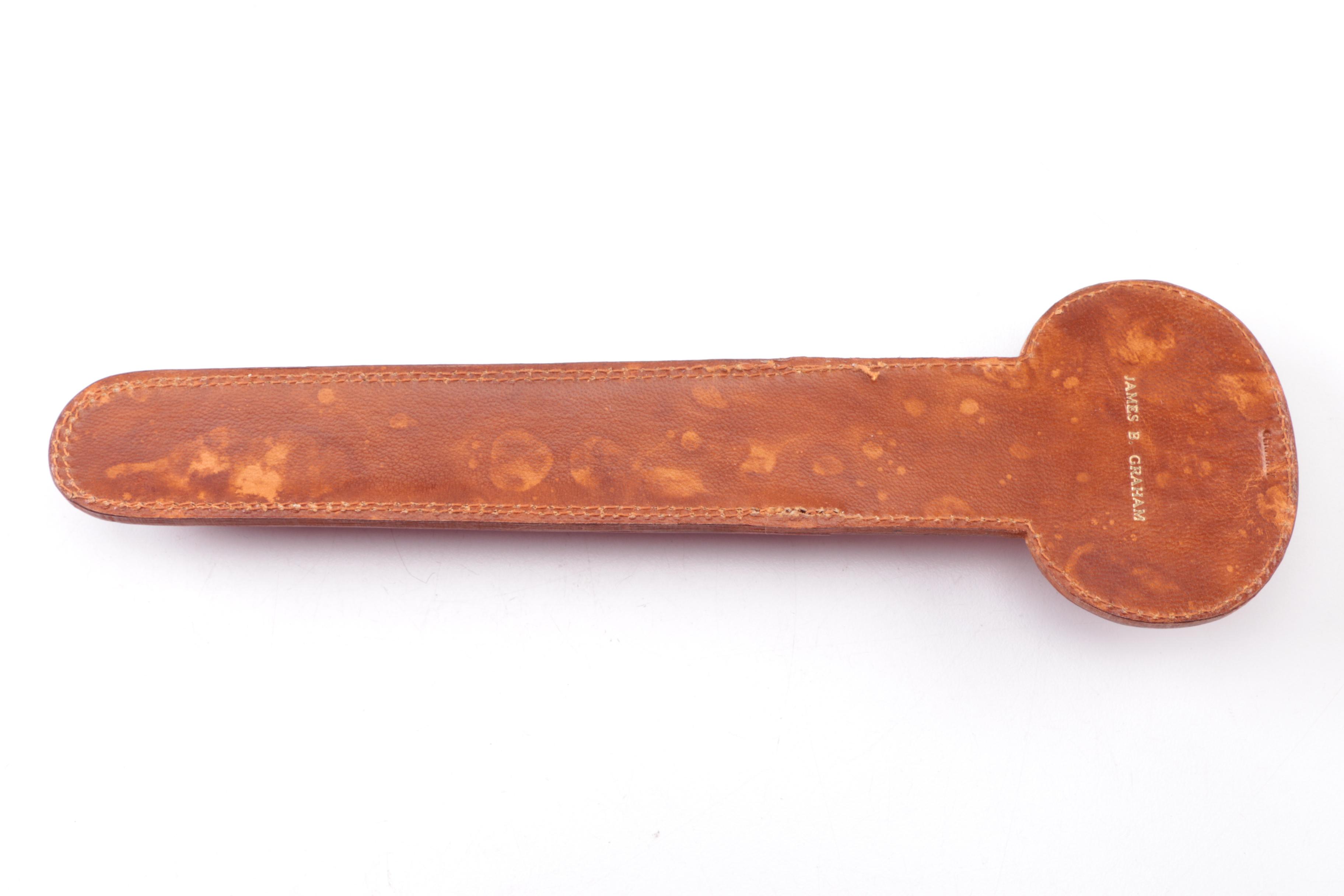 Chased German Scissor and Letter Opener Set