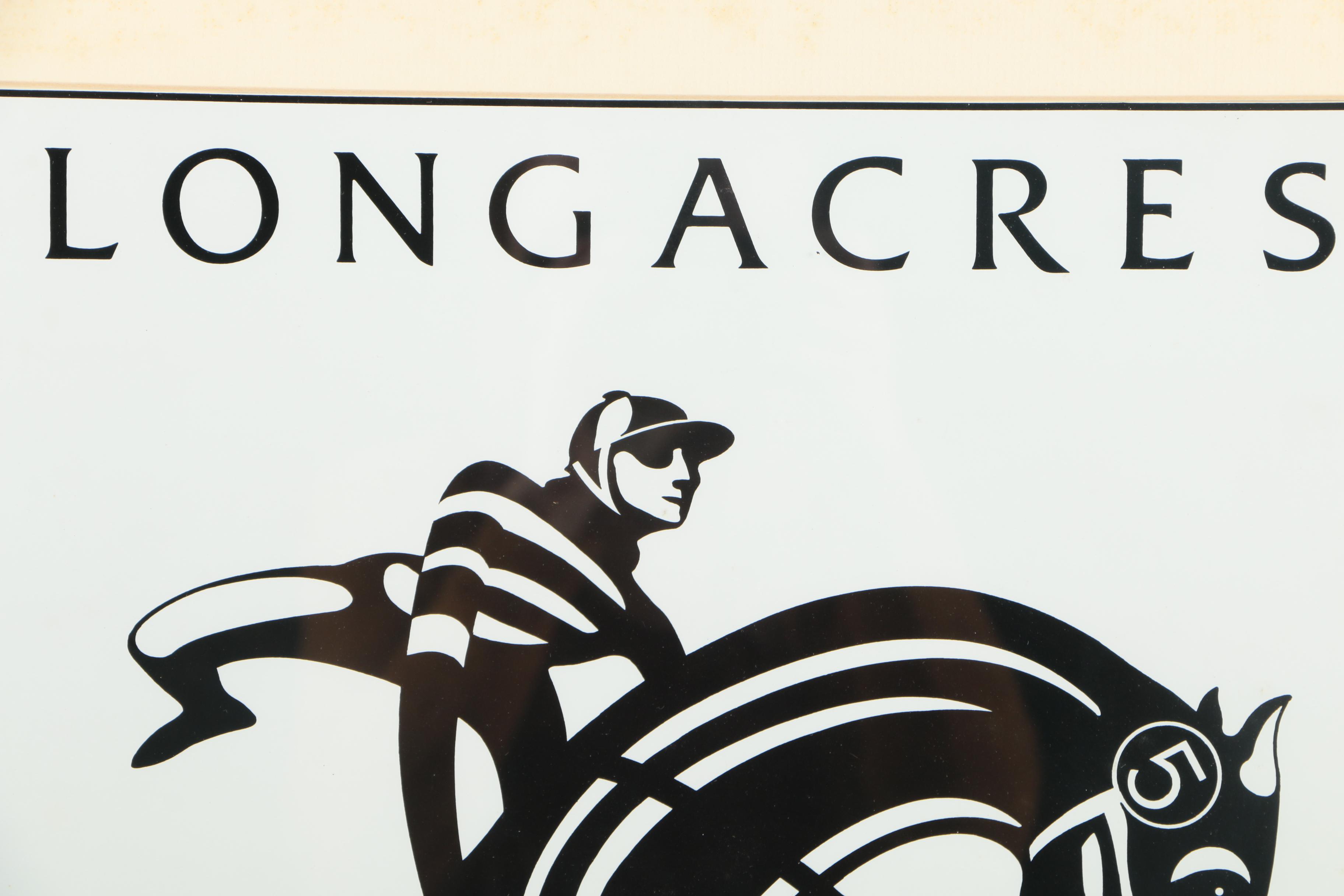Longacres Classic Thoroughbred Racing Poster on Paper