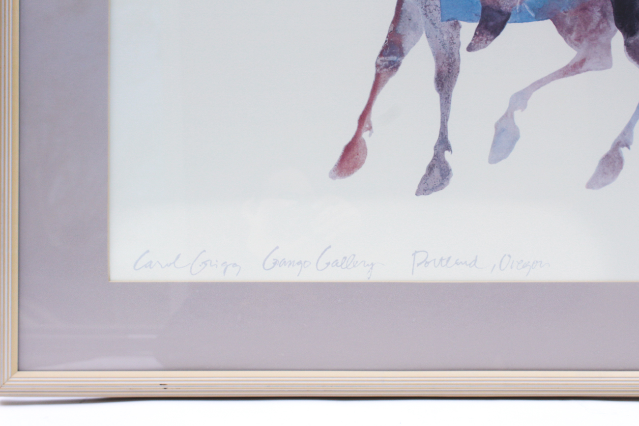 Offset Lithograph After Carol Grigg's "The Guardians"