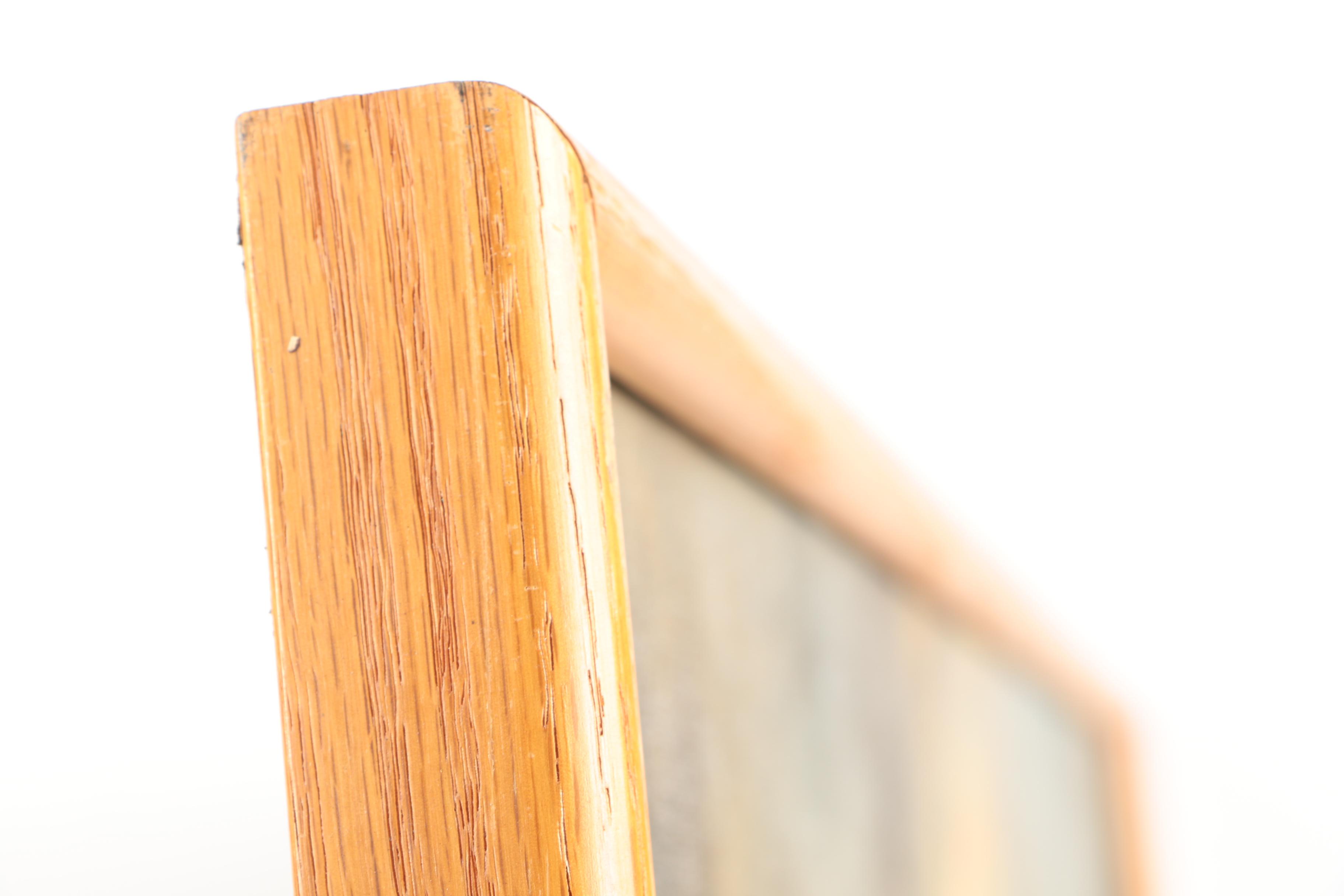 Verna Fisher Oil Painting of a Waterfront Windmill