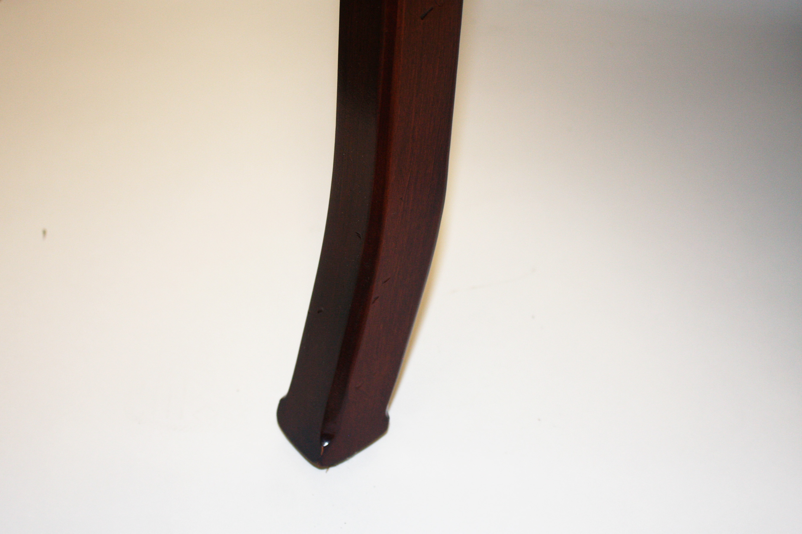 Six Mahogany Chippendale Style Dining Chairs