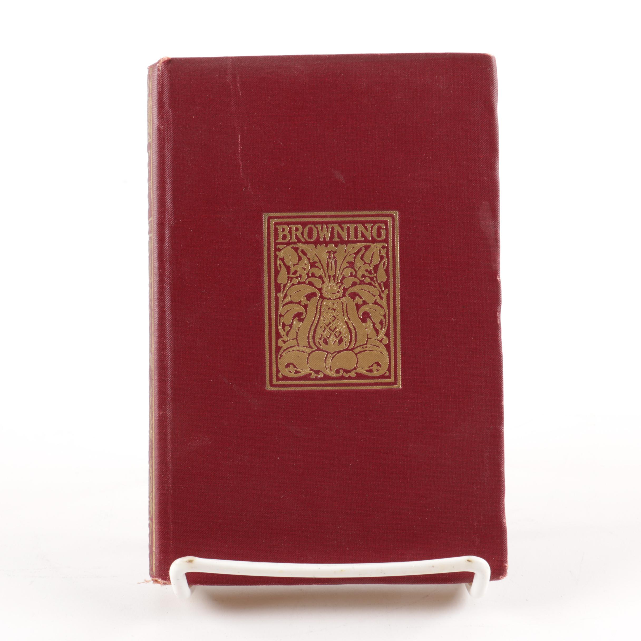 Collection of Antique Books by Robert Browning