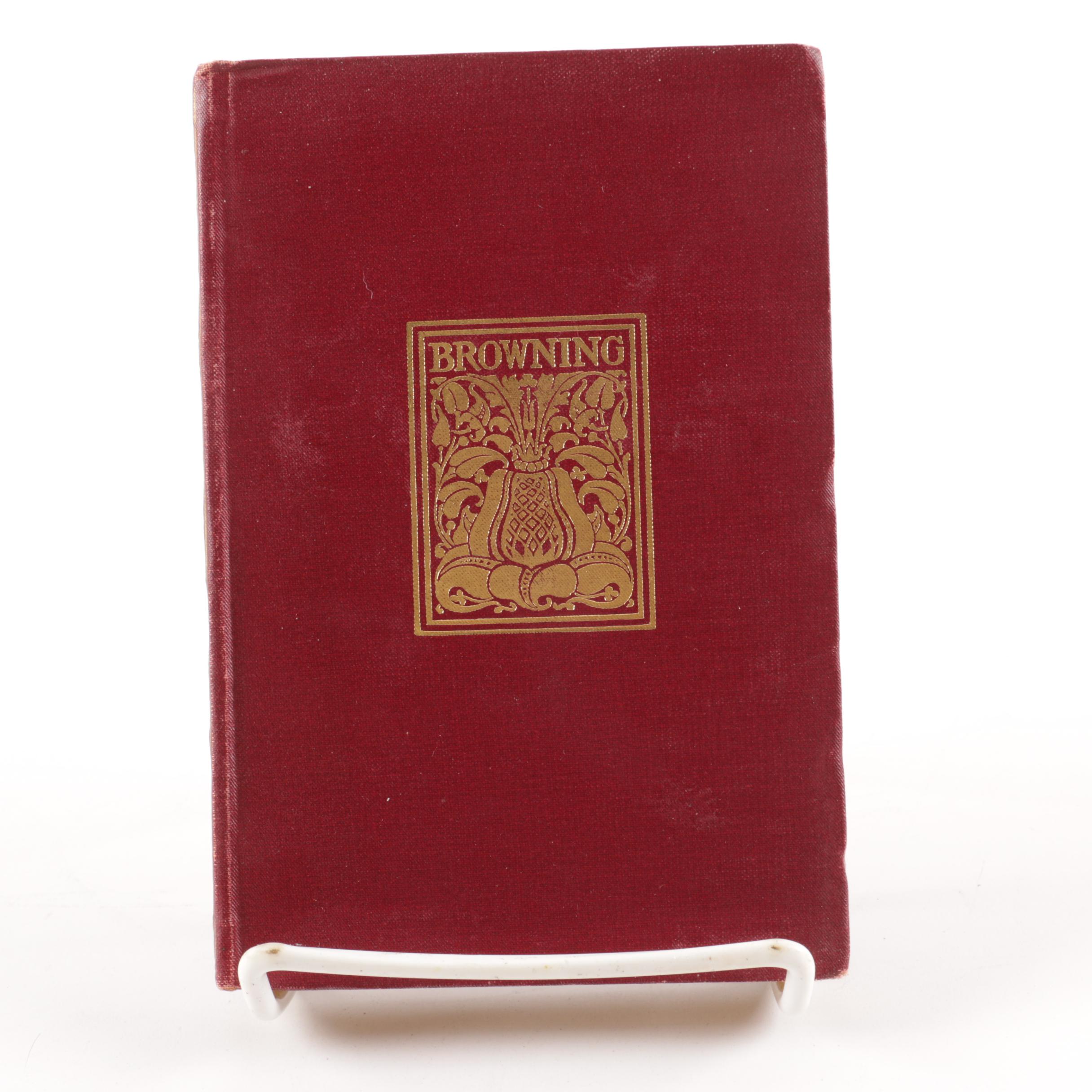 Collection of Antique Books by Robert Browning