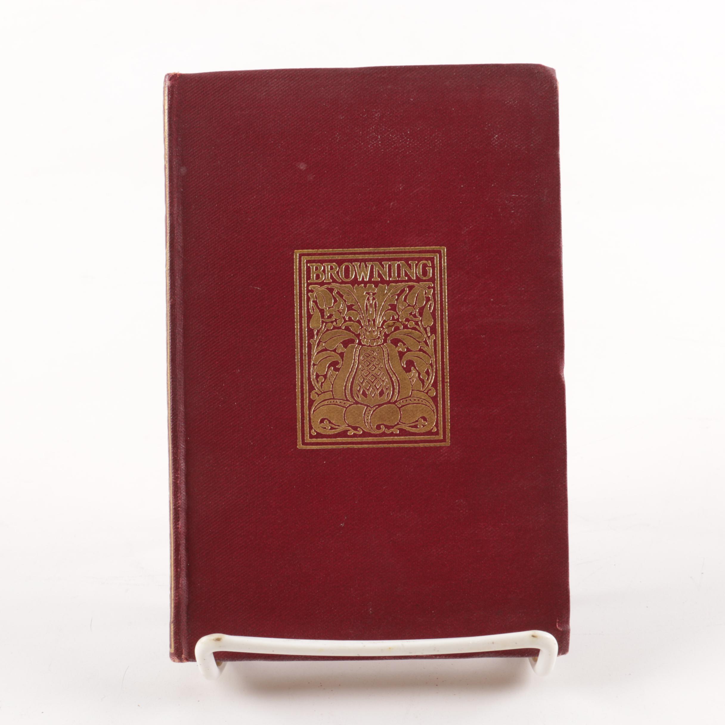 Collection of Antique Books by Robert Browning