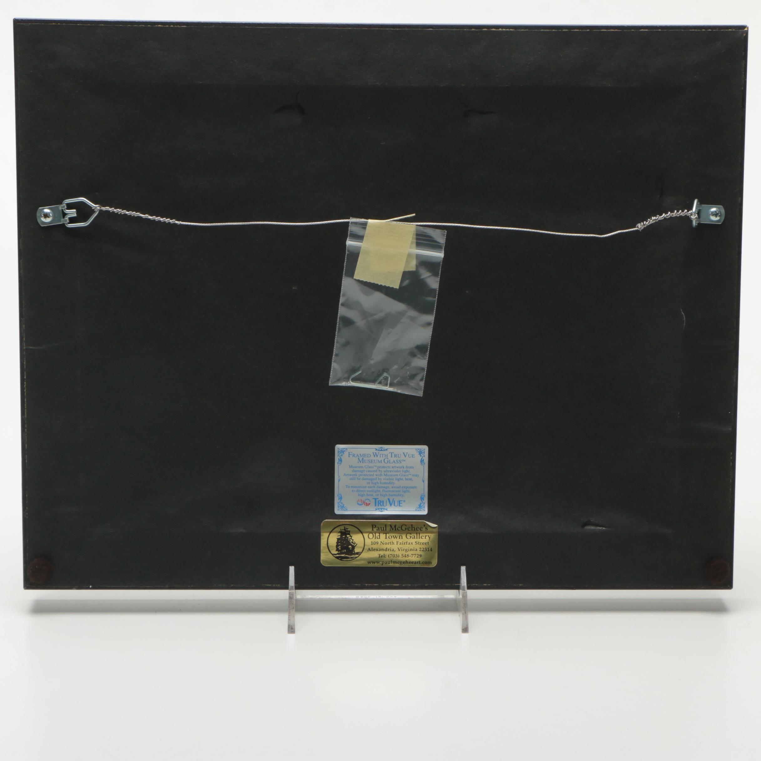 Paul McGehee Offset Lithograph "Harvesting the Chesapeake"