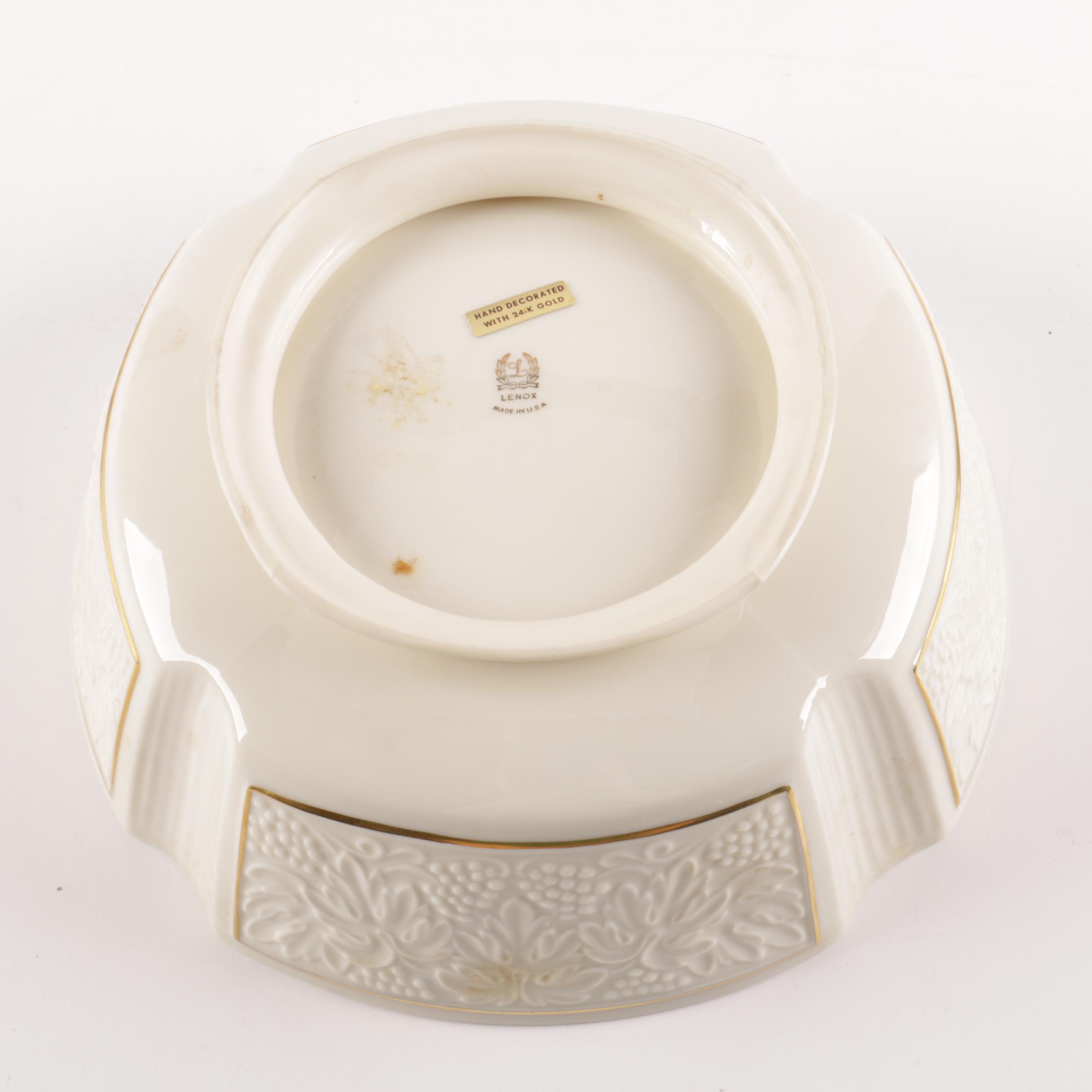 Lenox "Bordeaux" Centerpiece Bowl