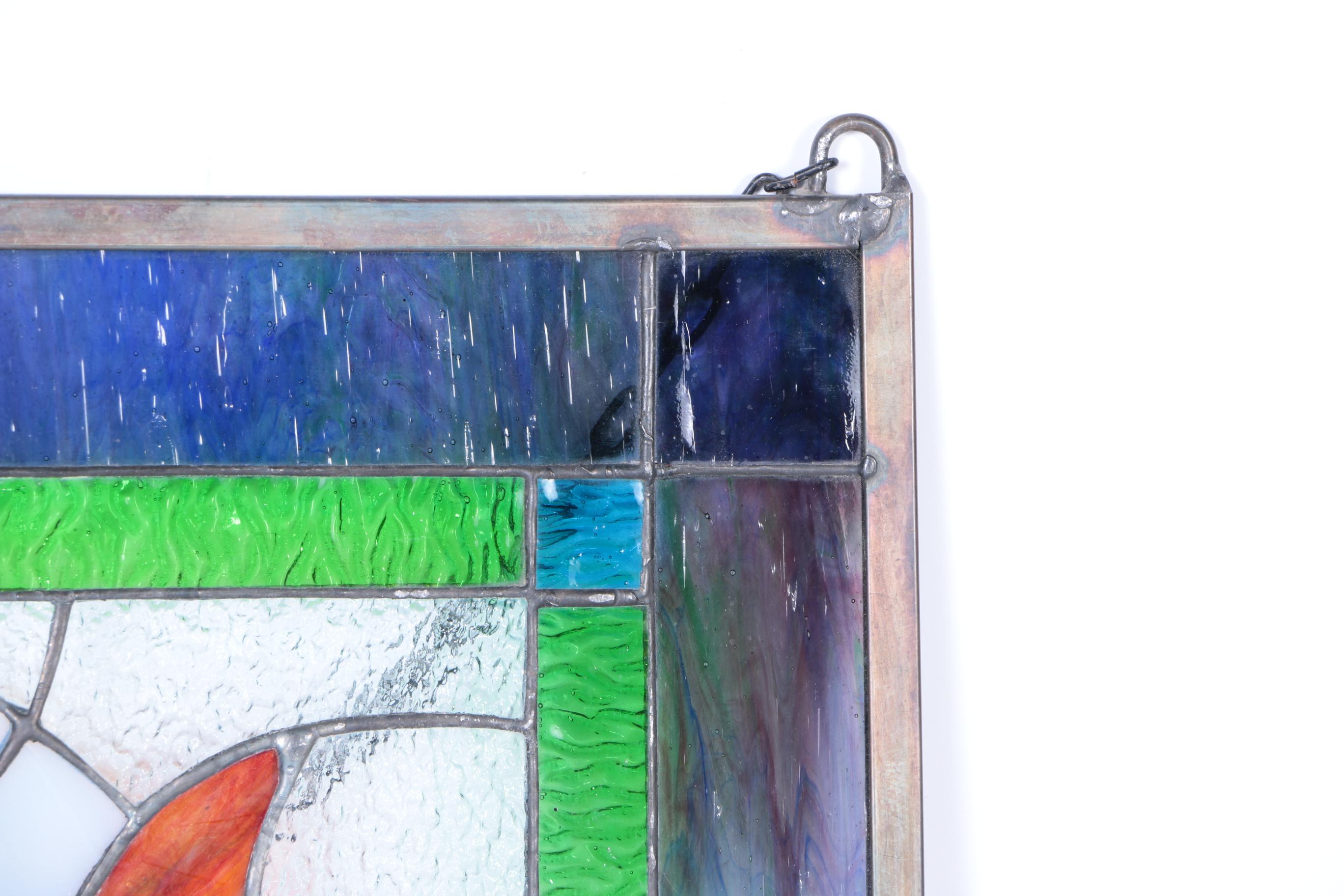 Stained Glass Window Panel