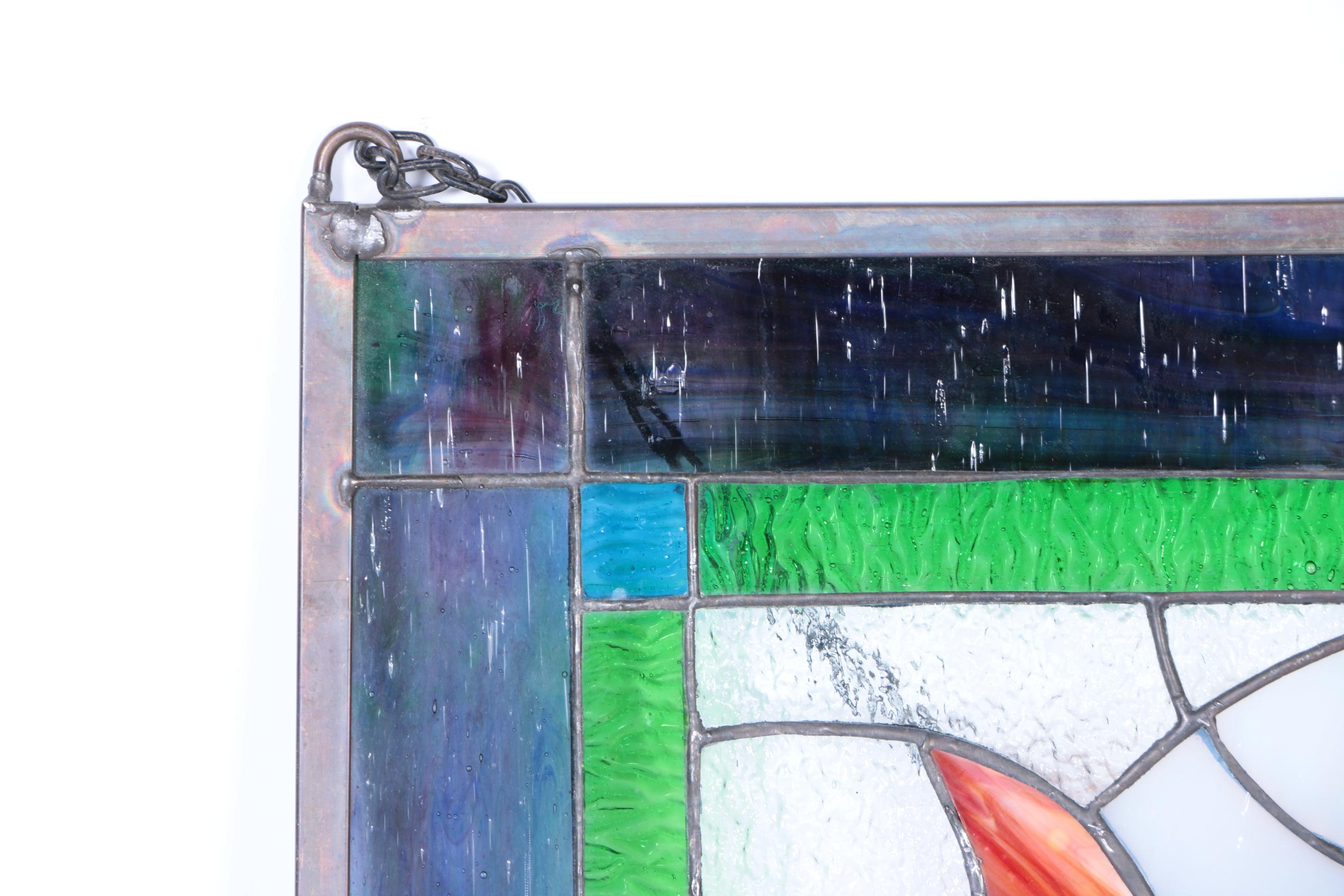 Stained Glass Window Panel