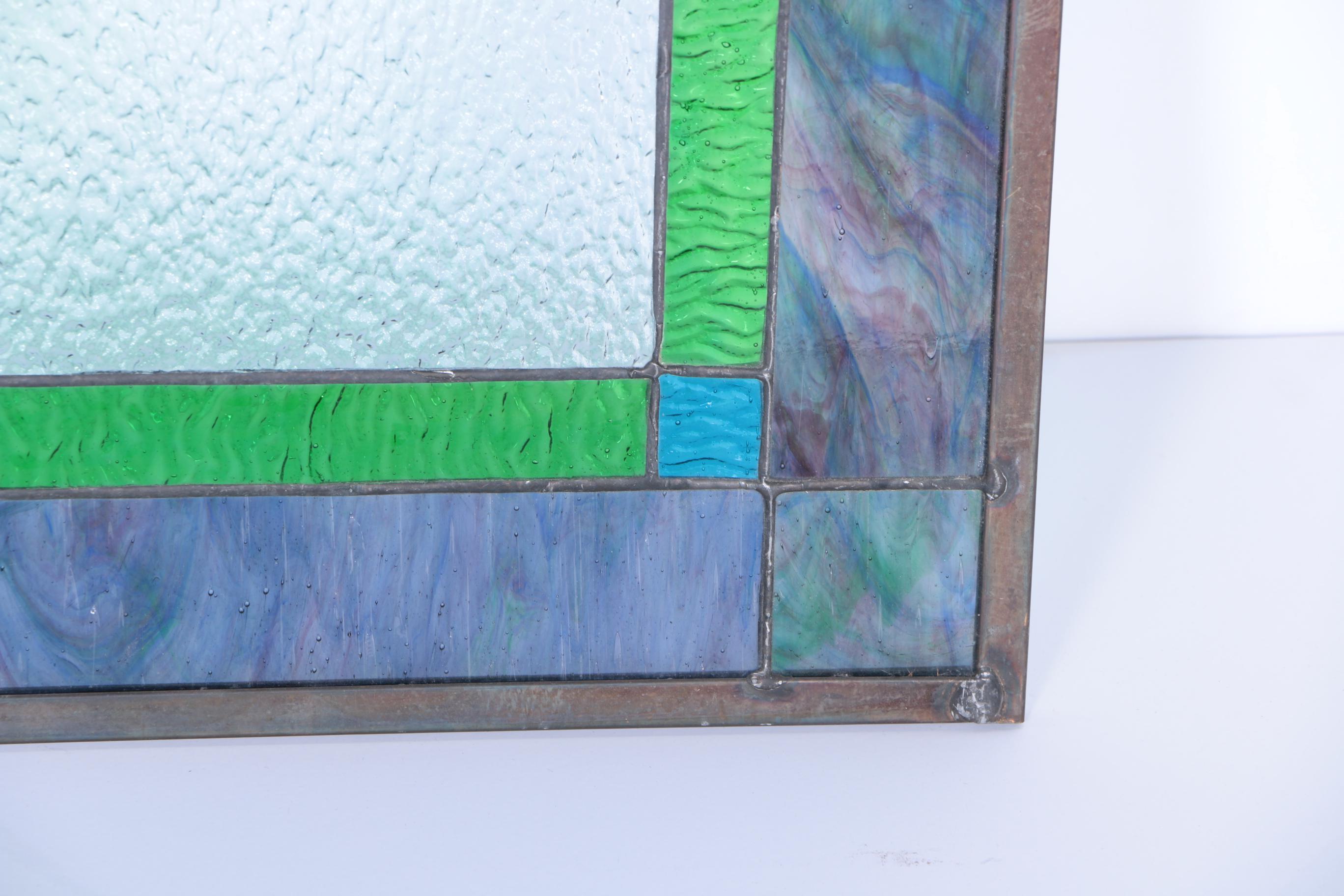 Stained Glass Window Panel