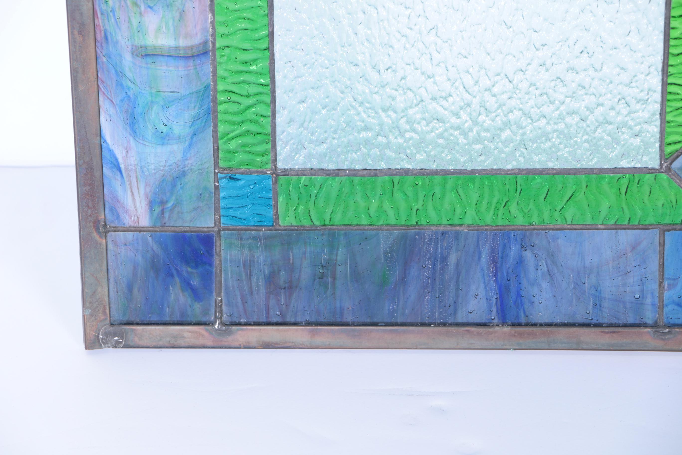 Stained Glass Window Panel