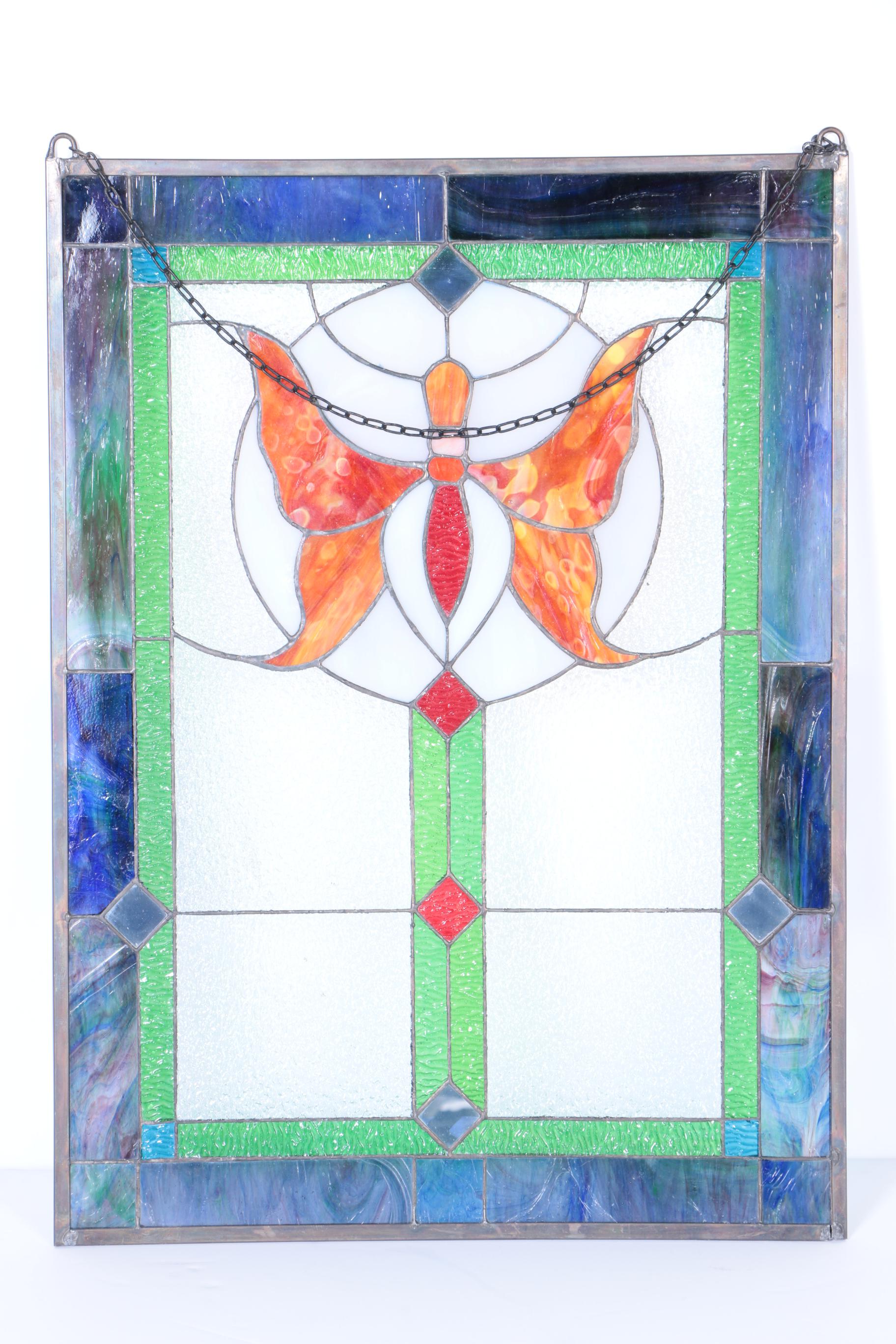 Stained Glass Window Panel