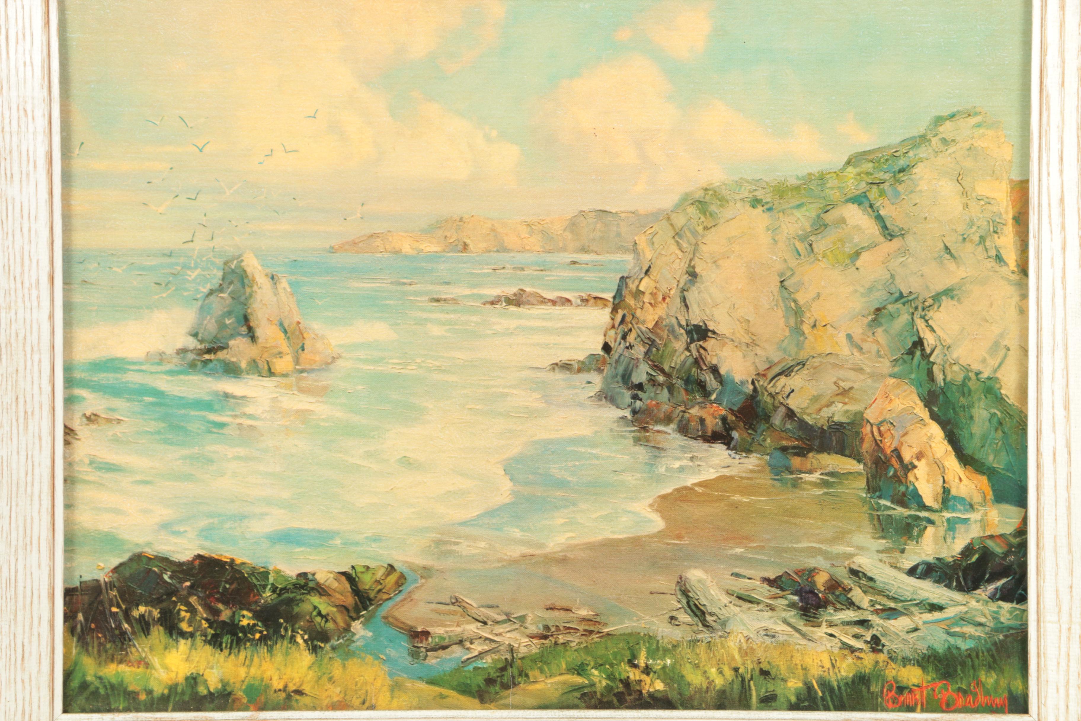 Offset Lithograph on Paper After "Ebb Tide" by Bennett Bradbury