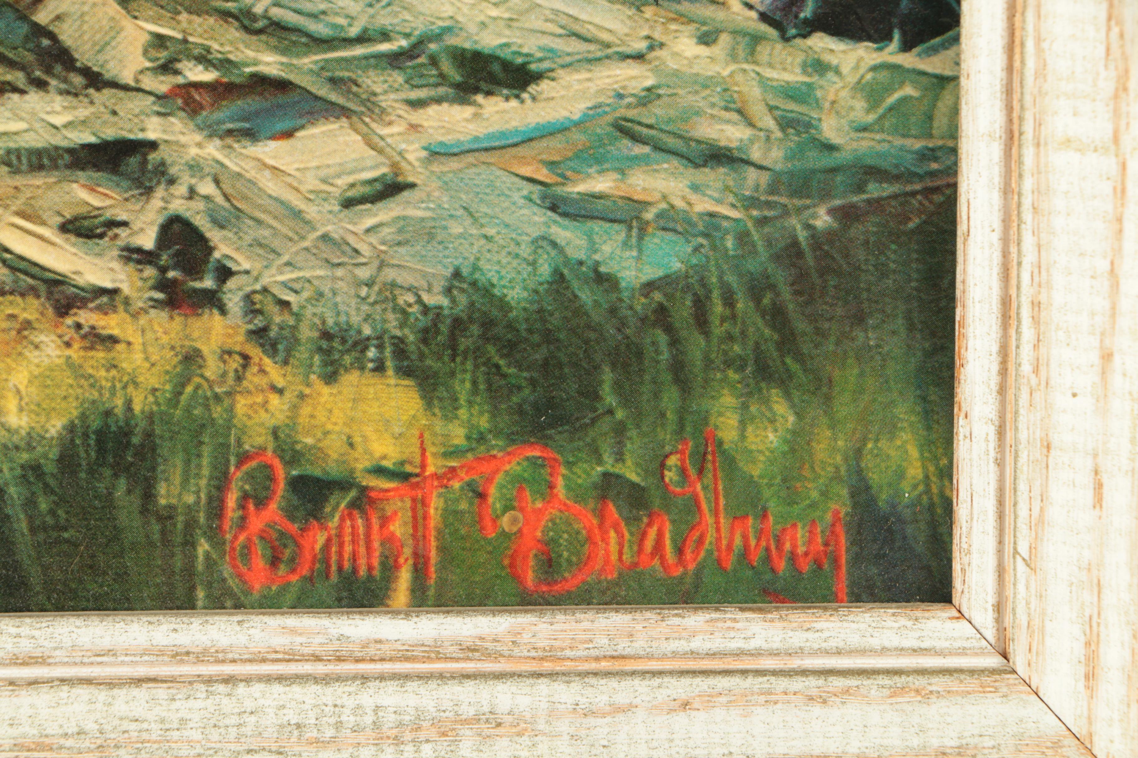 Offset Lithograph on Paper After "Ebb Tide" by Bennett Bradbury