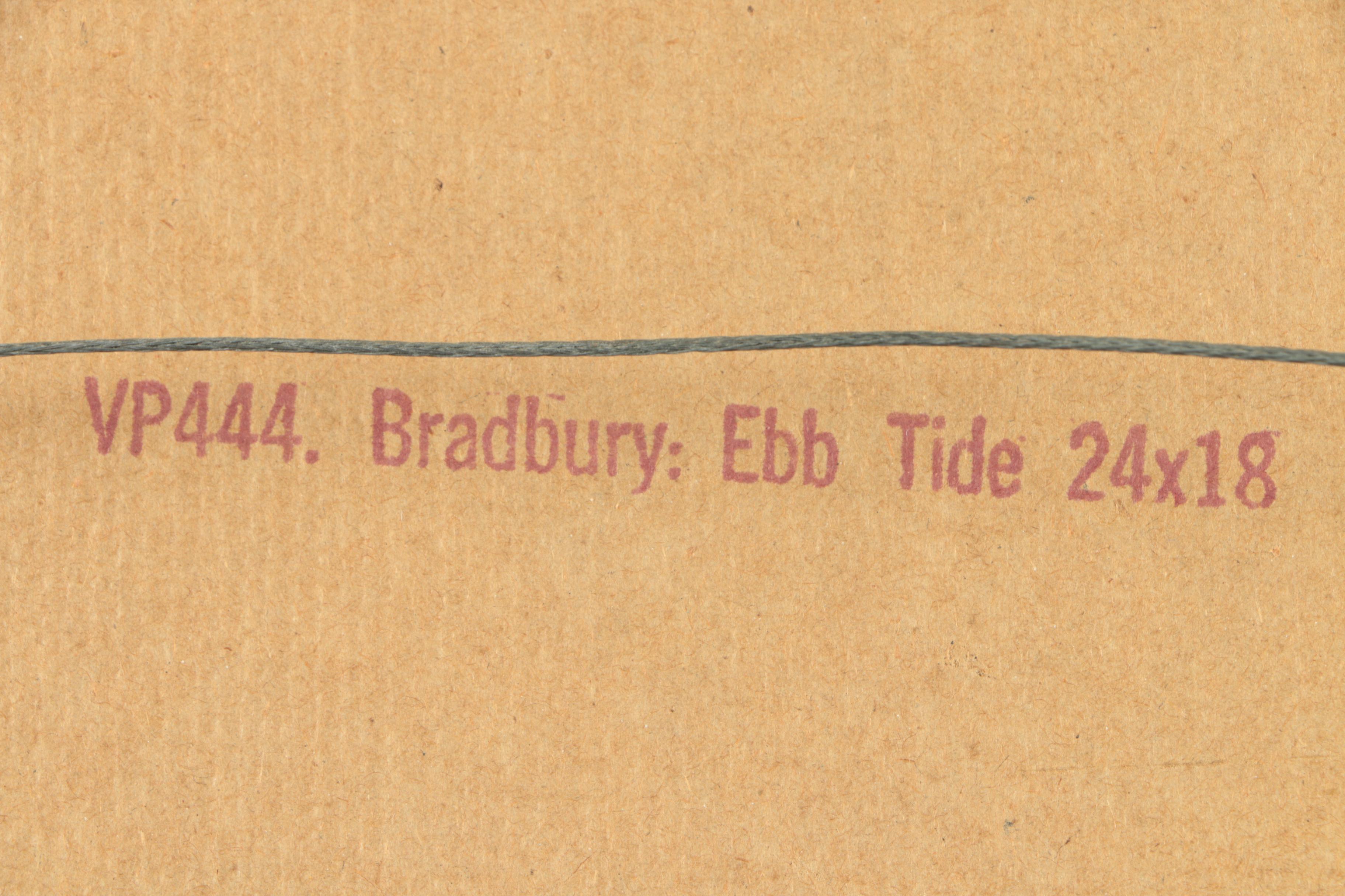 Offset Lithograph on Paper After "Ebb Tide" by Bennett Bradbury