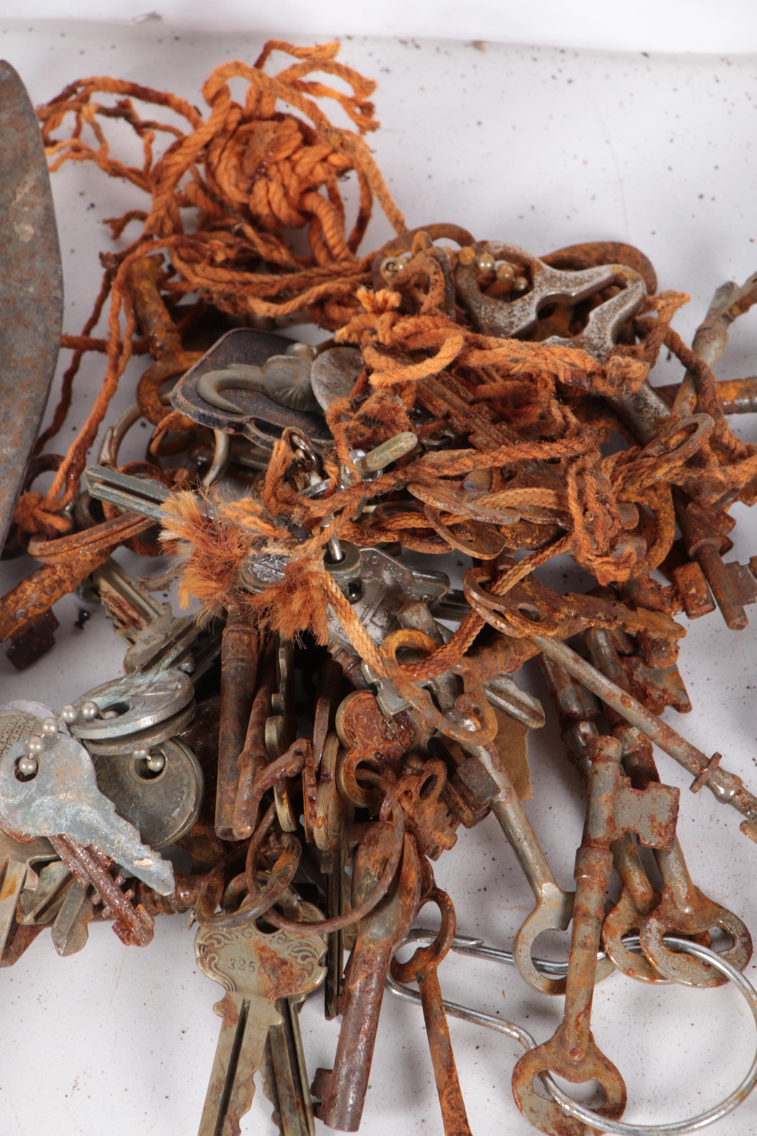 Assorted Metal Tools and Equipment