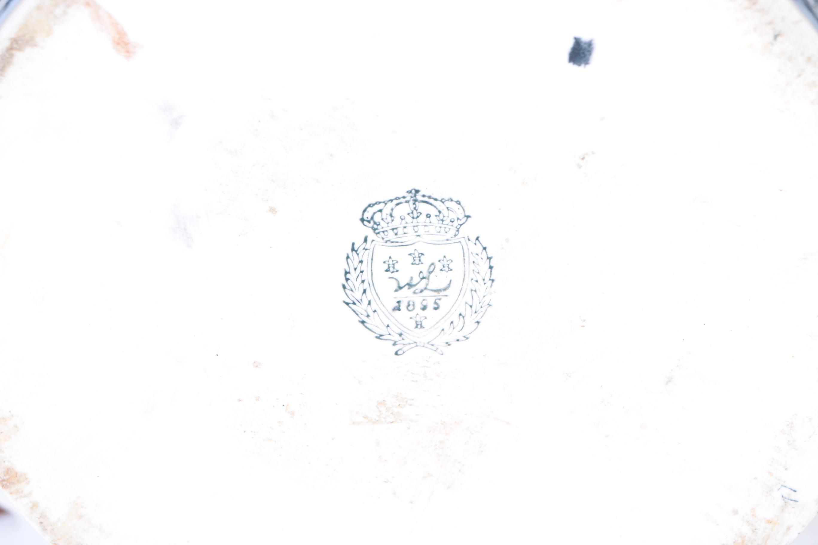 Chinese Reproduction Tiered Ceramic Serving Dish