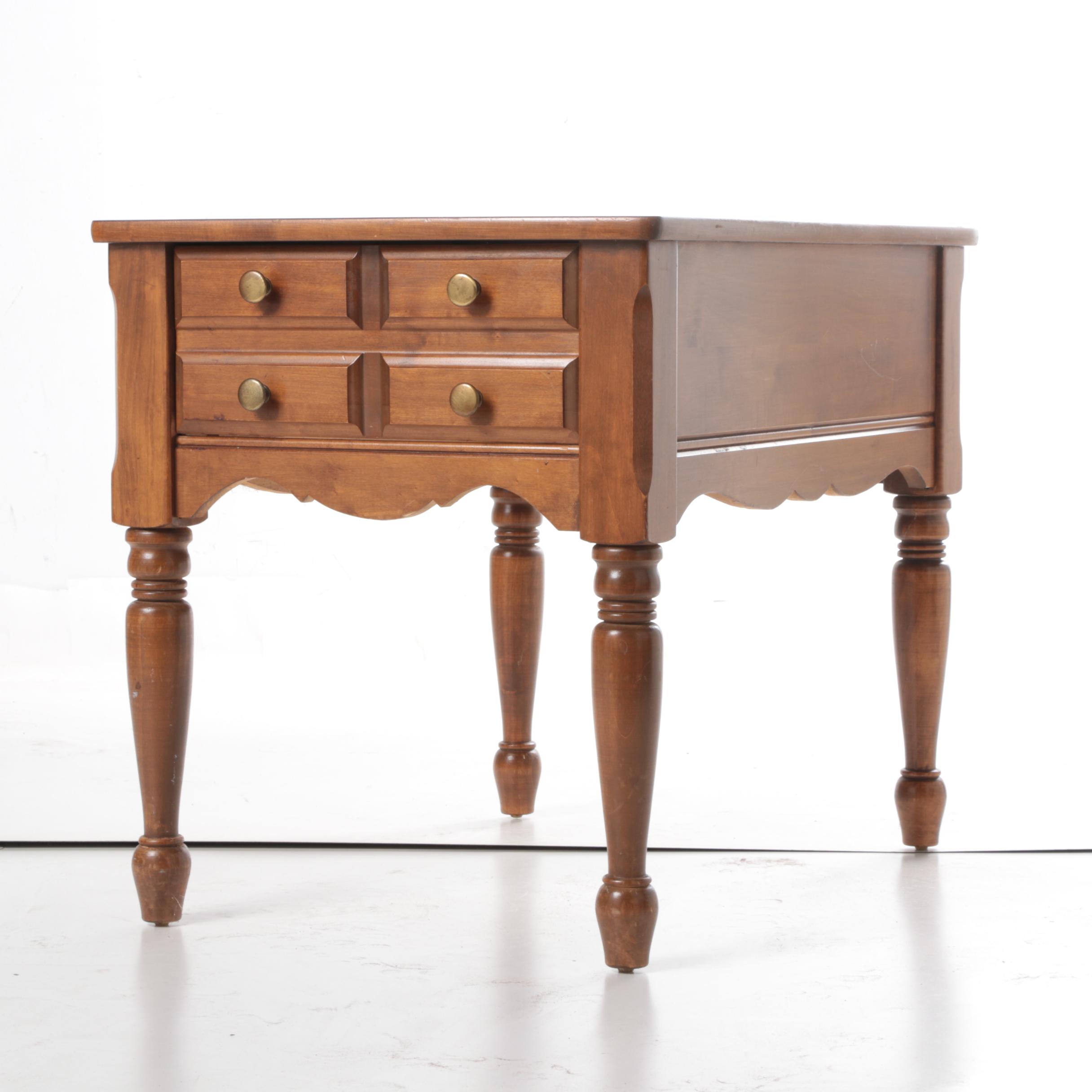 Vintage Federal Style End Table by Mersman