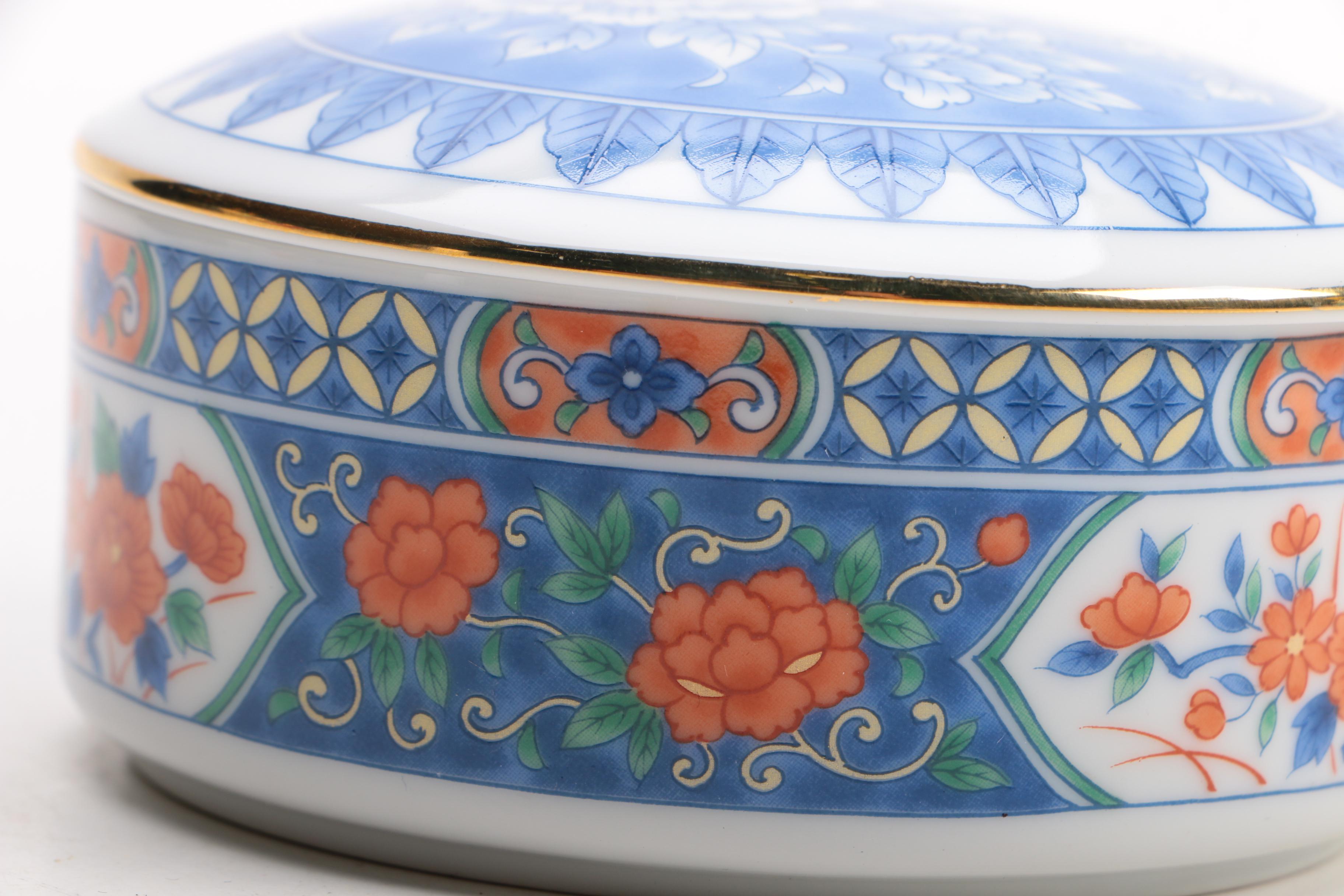 Vintage Tiffany & Co. Imari Trinket Box