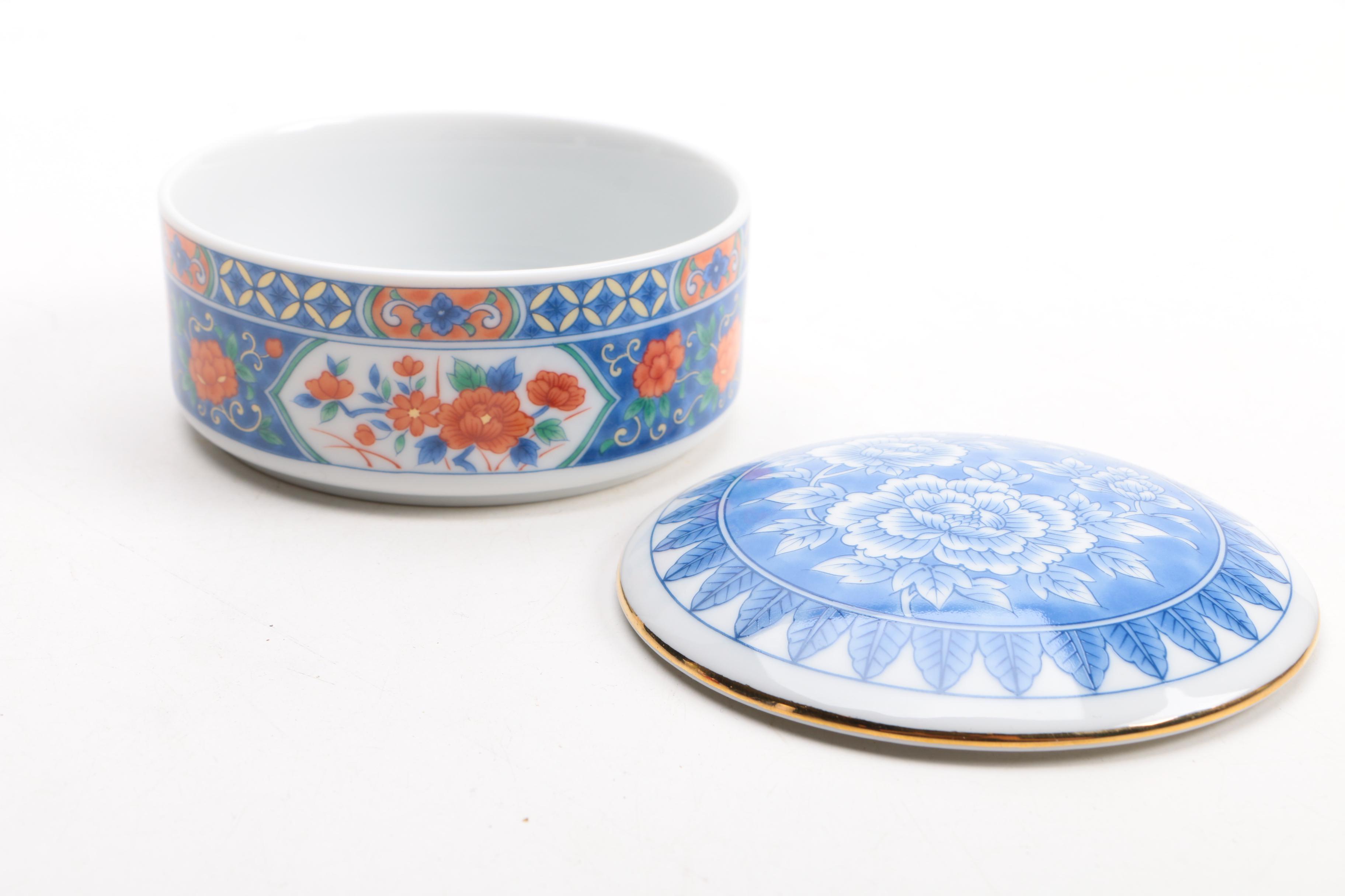 Vintage Tiffany & Co. Imari Trinket Box