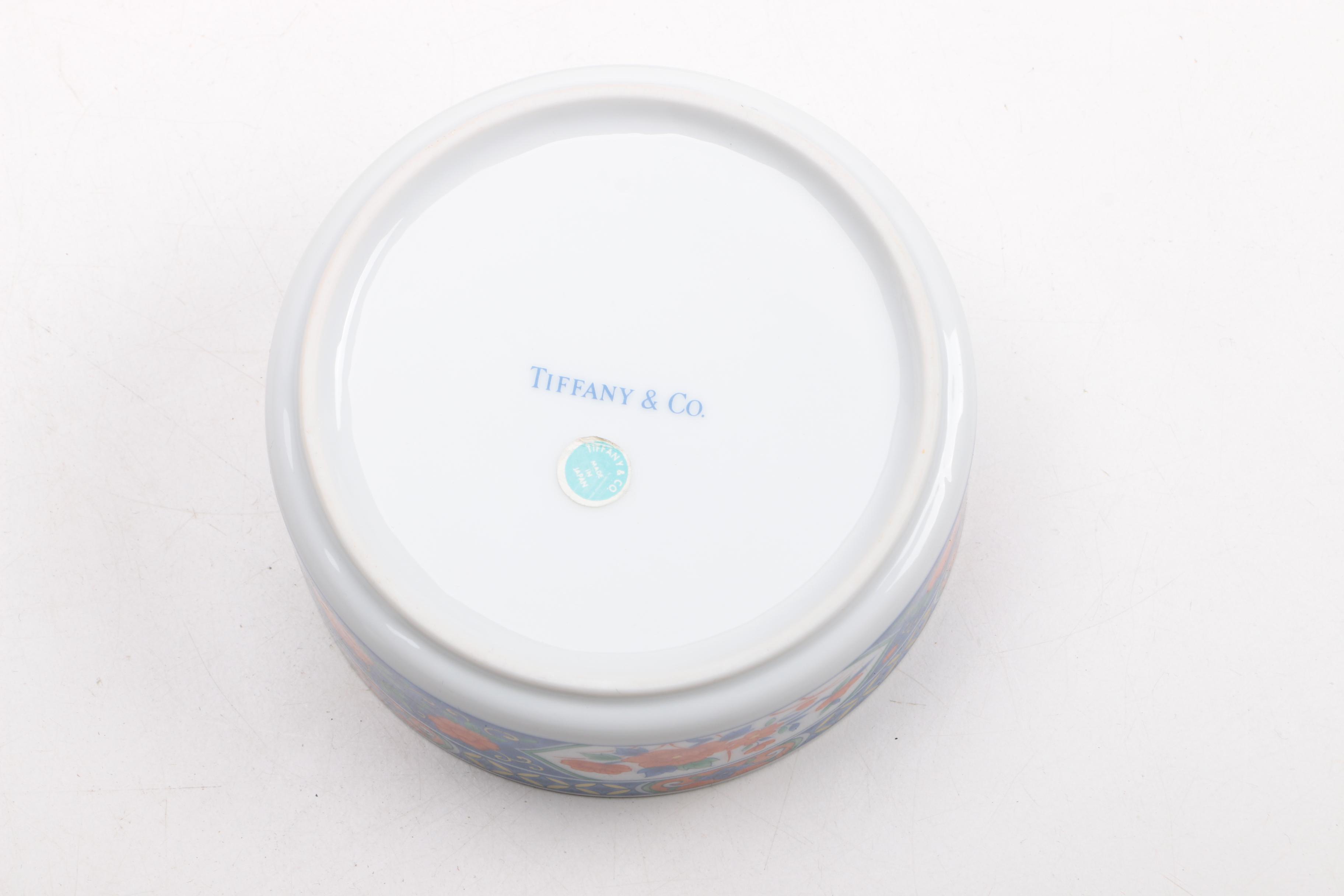 Vintage Tiffany & Co. Imari Trinket Box