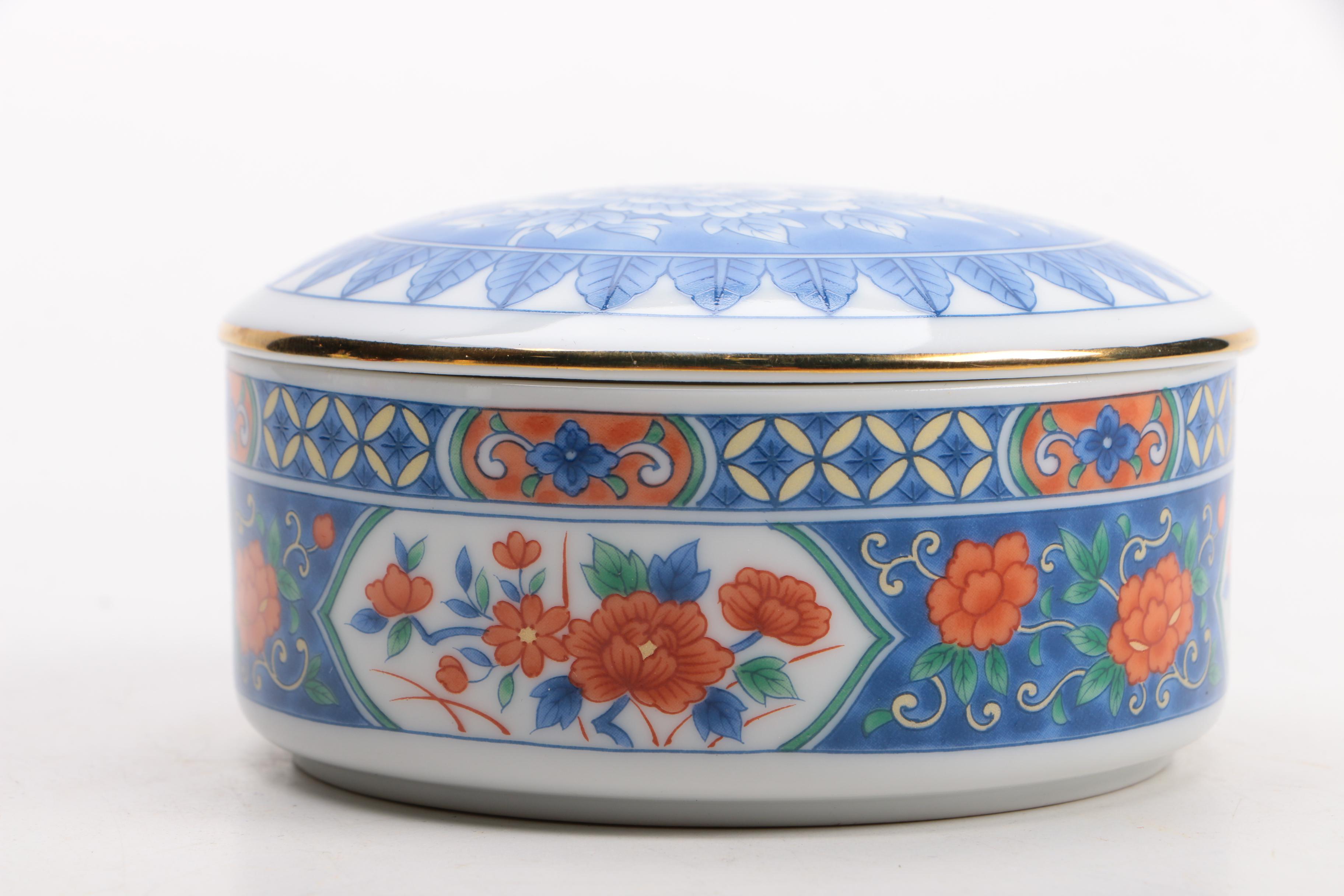 Vintage Tiffany & Co. Imari Trinket Box