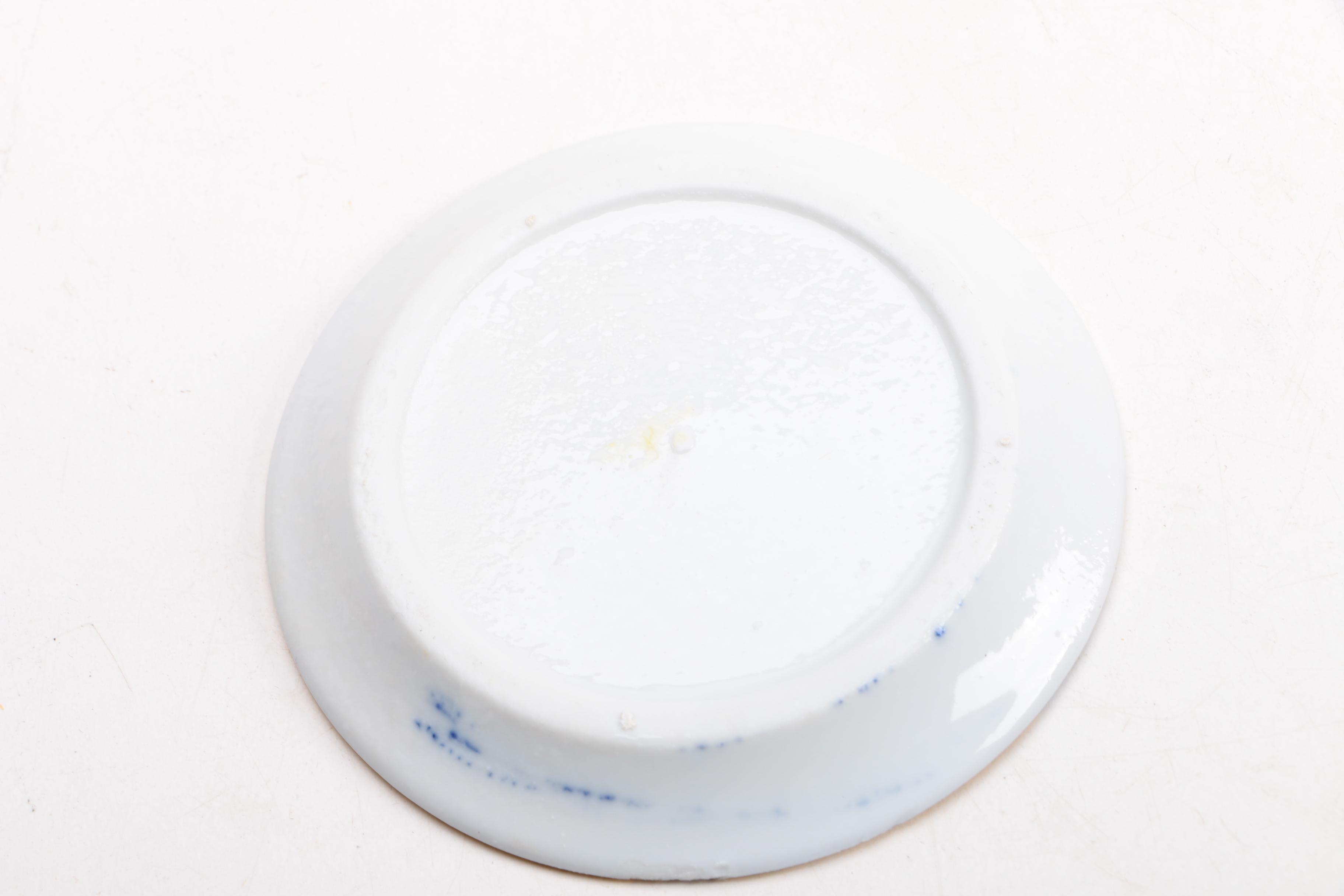 Miniature Blue and White Porcelain Tea Set