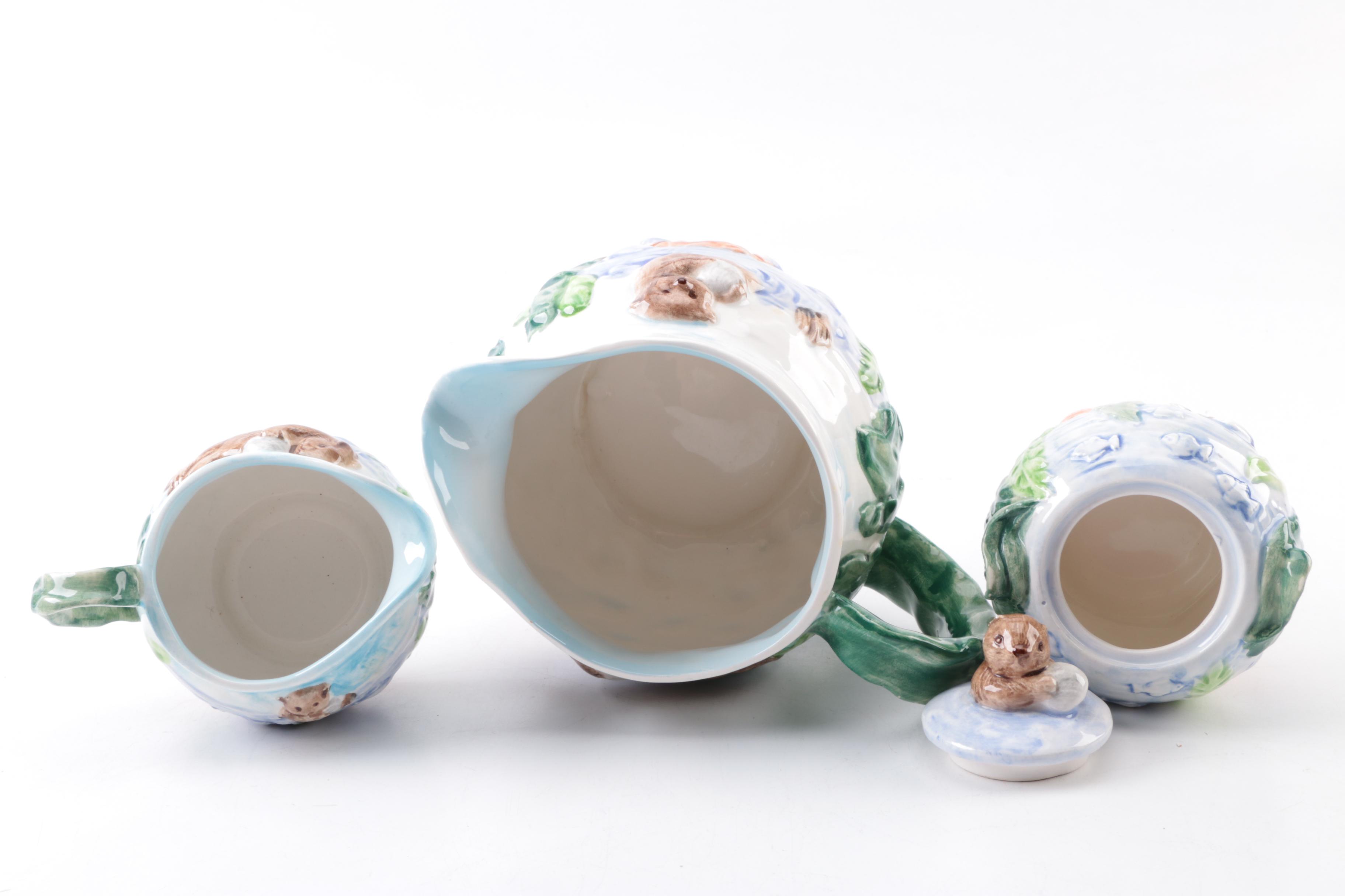 Ceramic Animal Themed Tableware