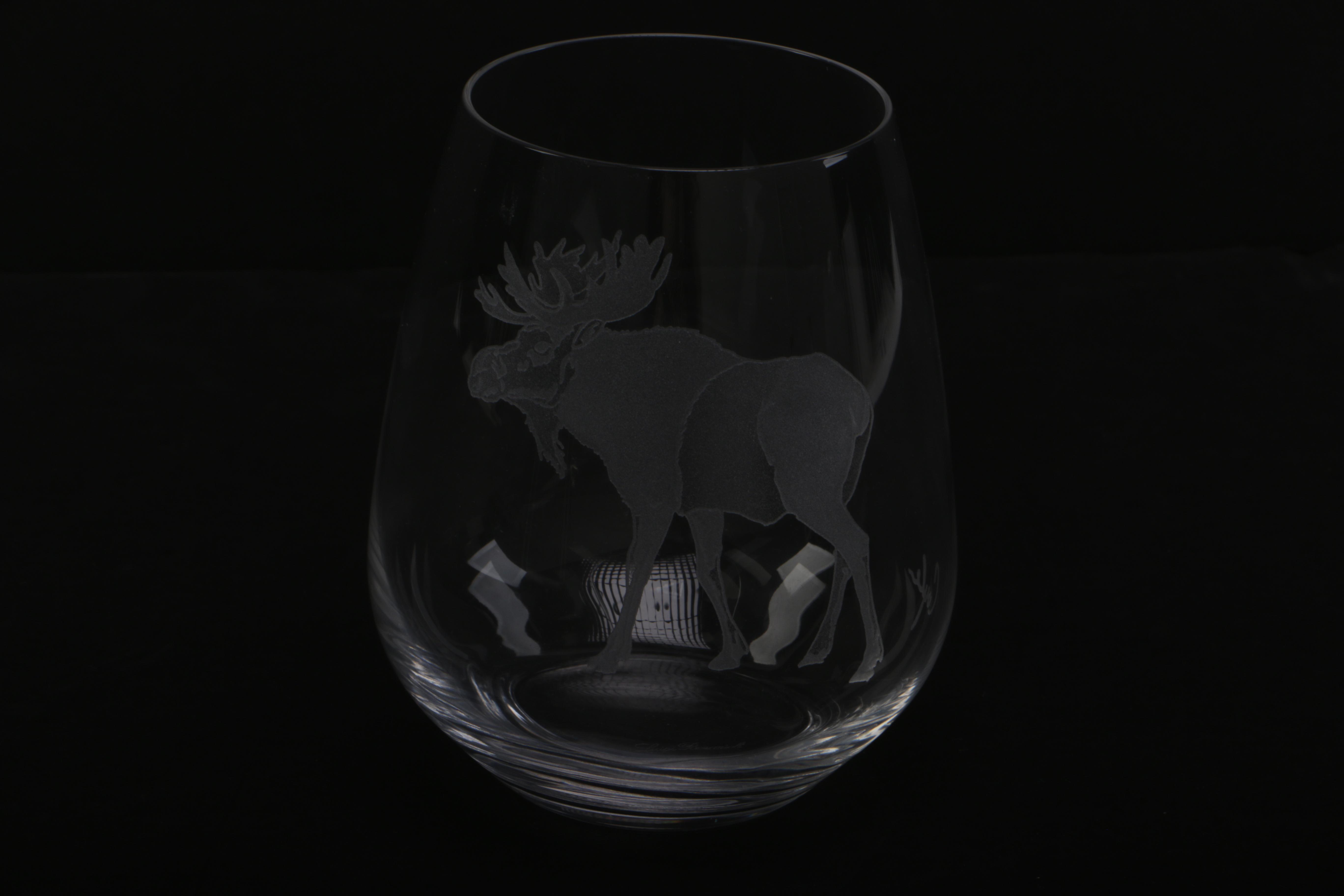 Luigi Bormioli Stemless Wine Glasses