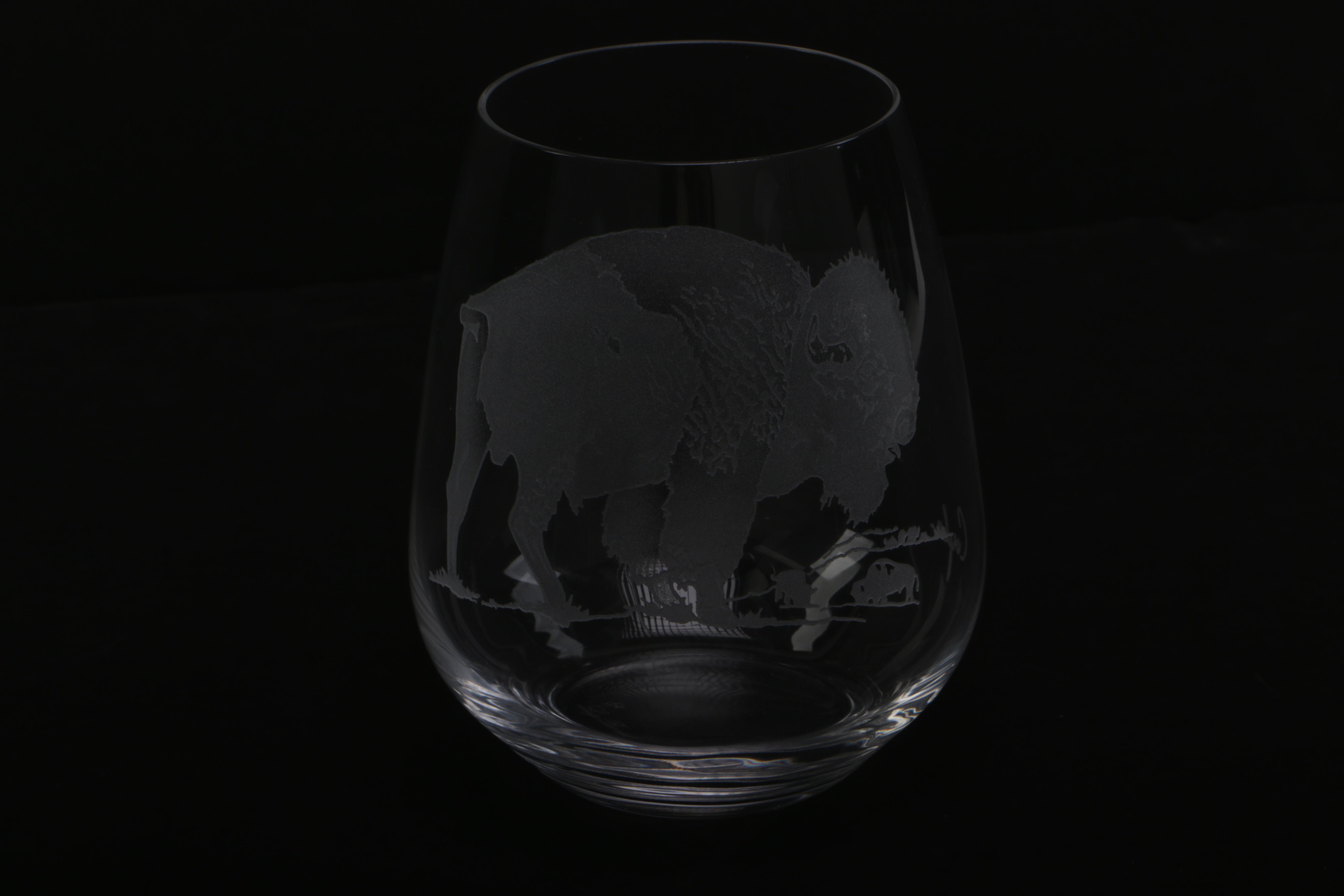 Luigi Bormioli Stemless Wine Glasses