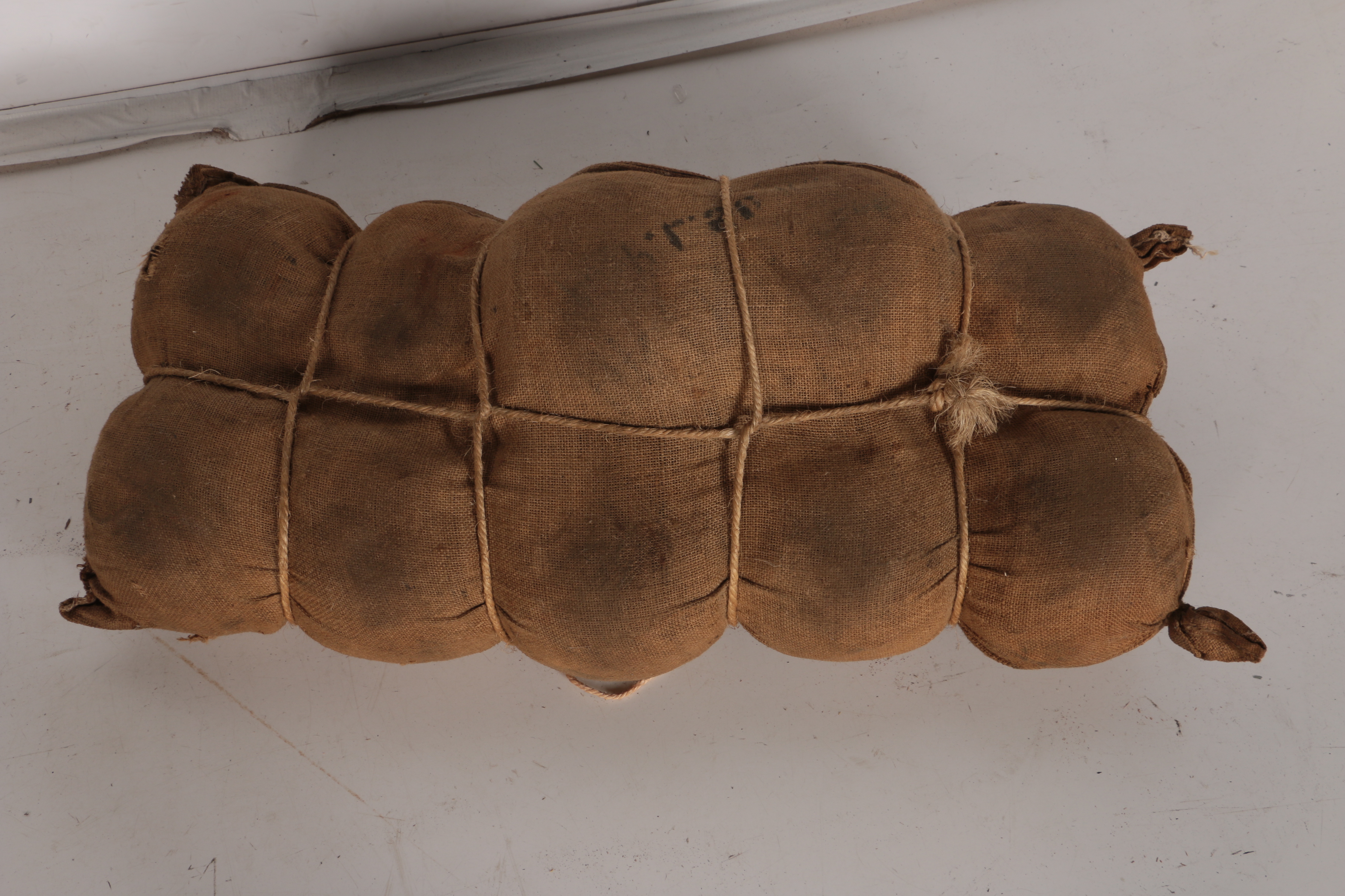 Vintage Twine Bundled in a Burlap Sack