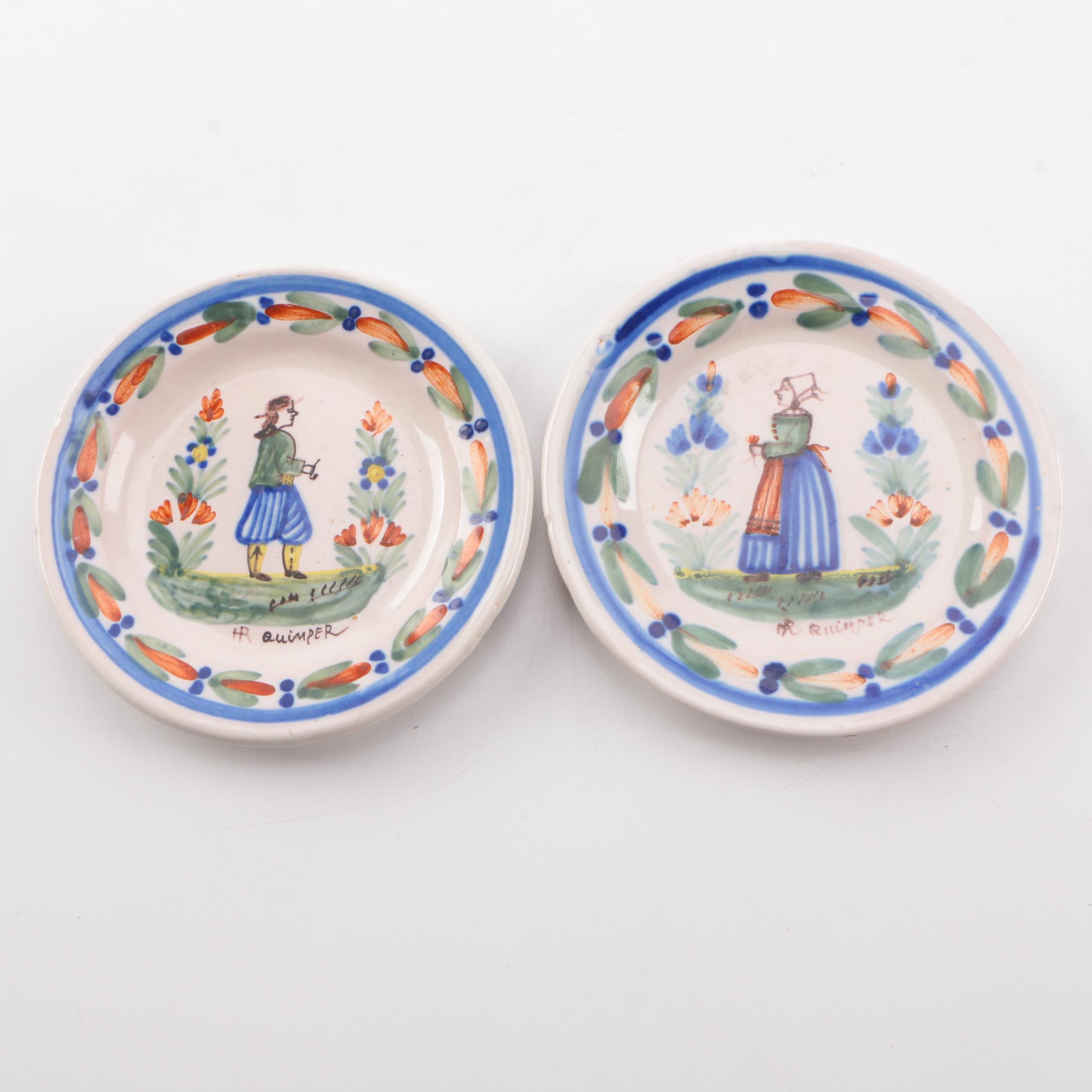 Henriot Quimper French Faience Dinnerware