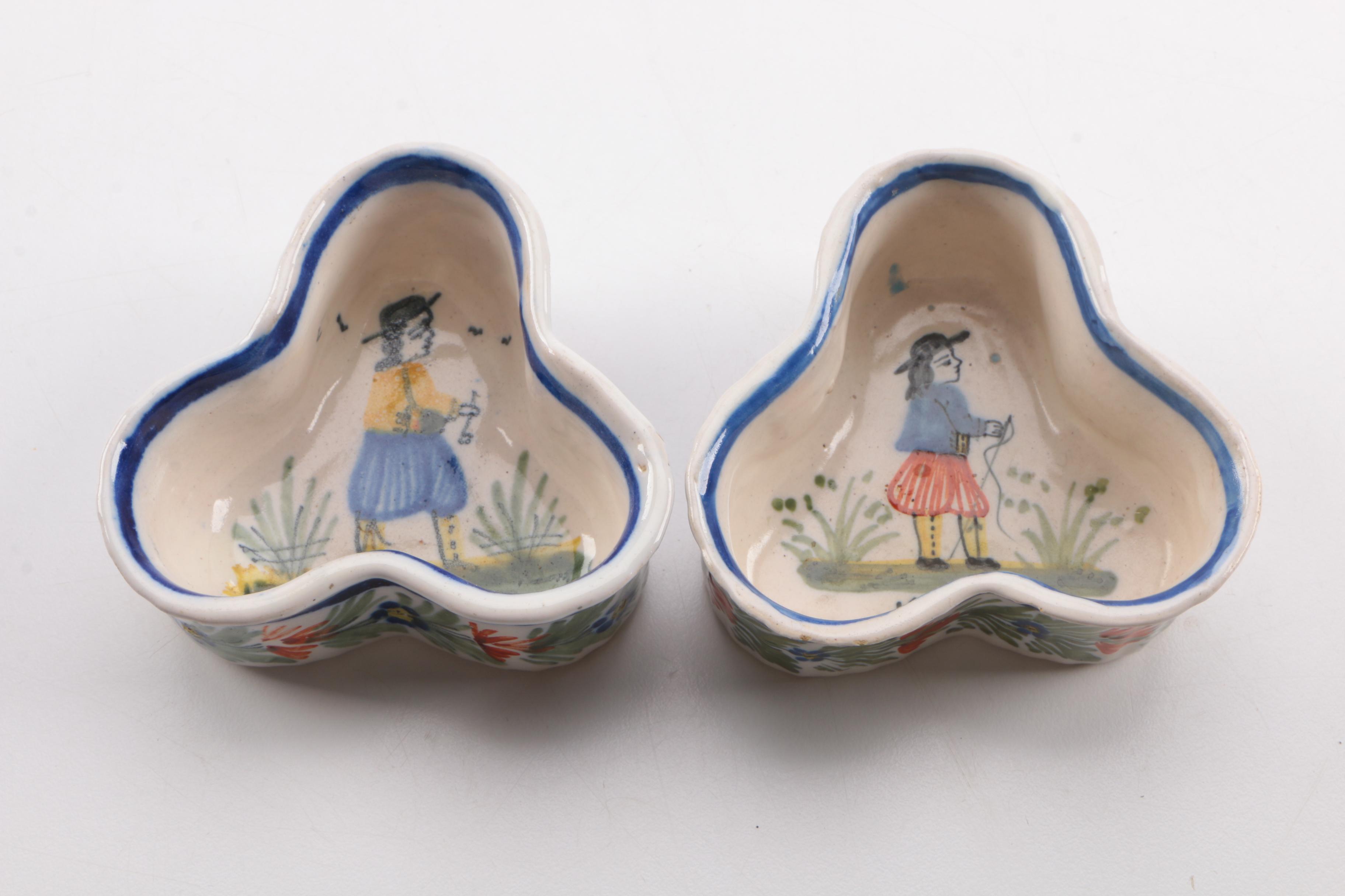 Henriot Quimper French Faience Dinnerware