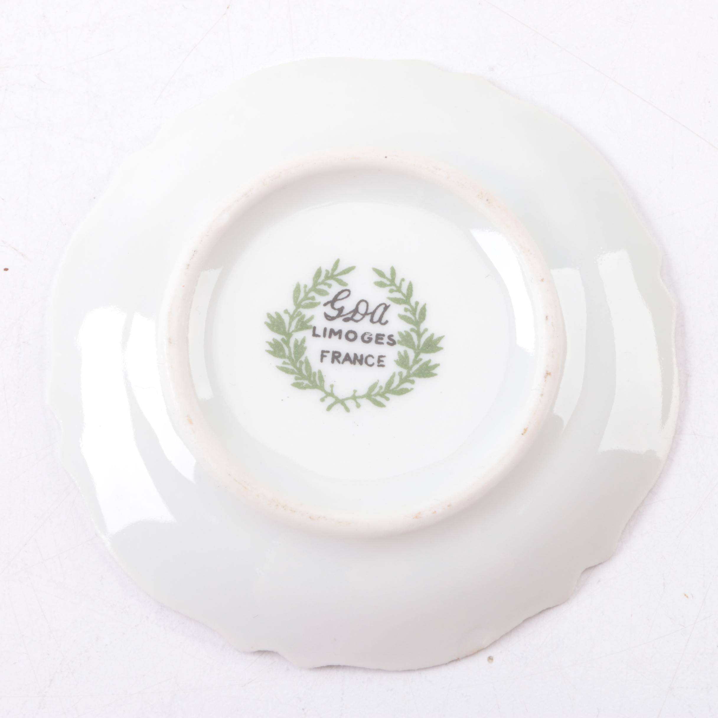 GDA and Seve Limoges Porcelain Tableware