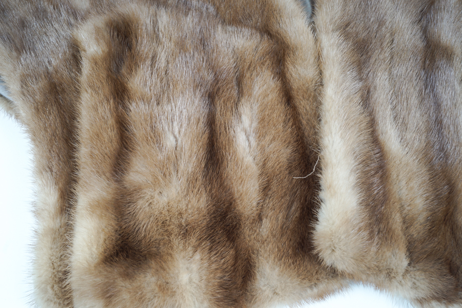 Vintage Mink Fur Cape