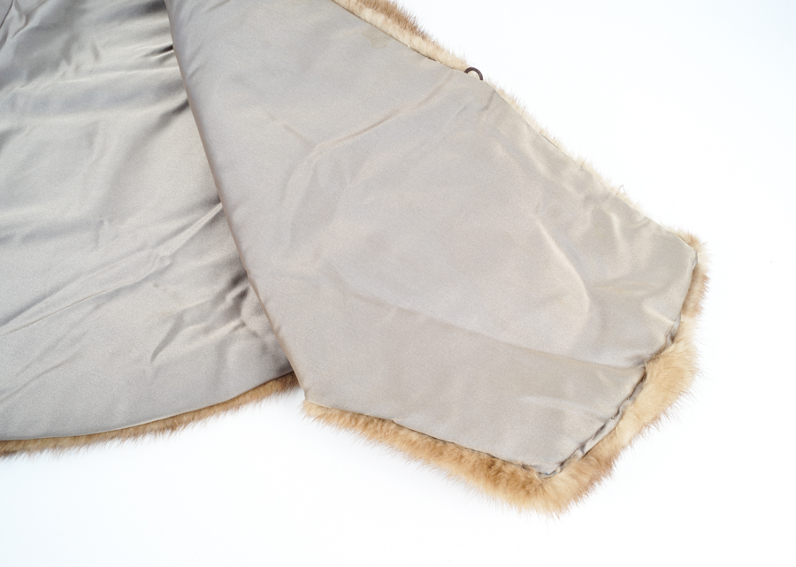 Vintage Mink Fur Cape