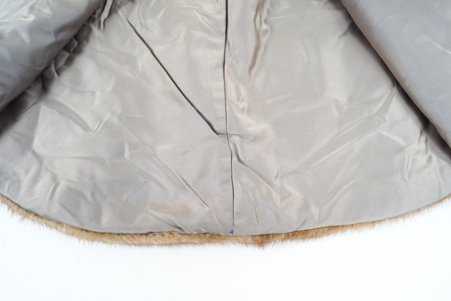 Vintage Mink Fur Cape