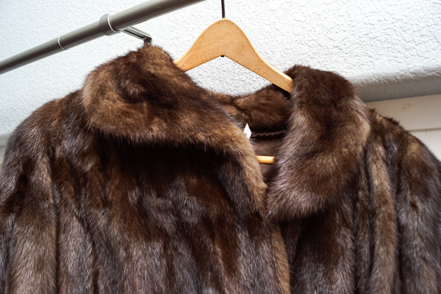 Vintage Mink Fur Coat